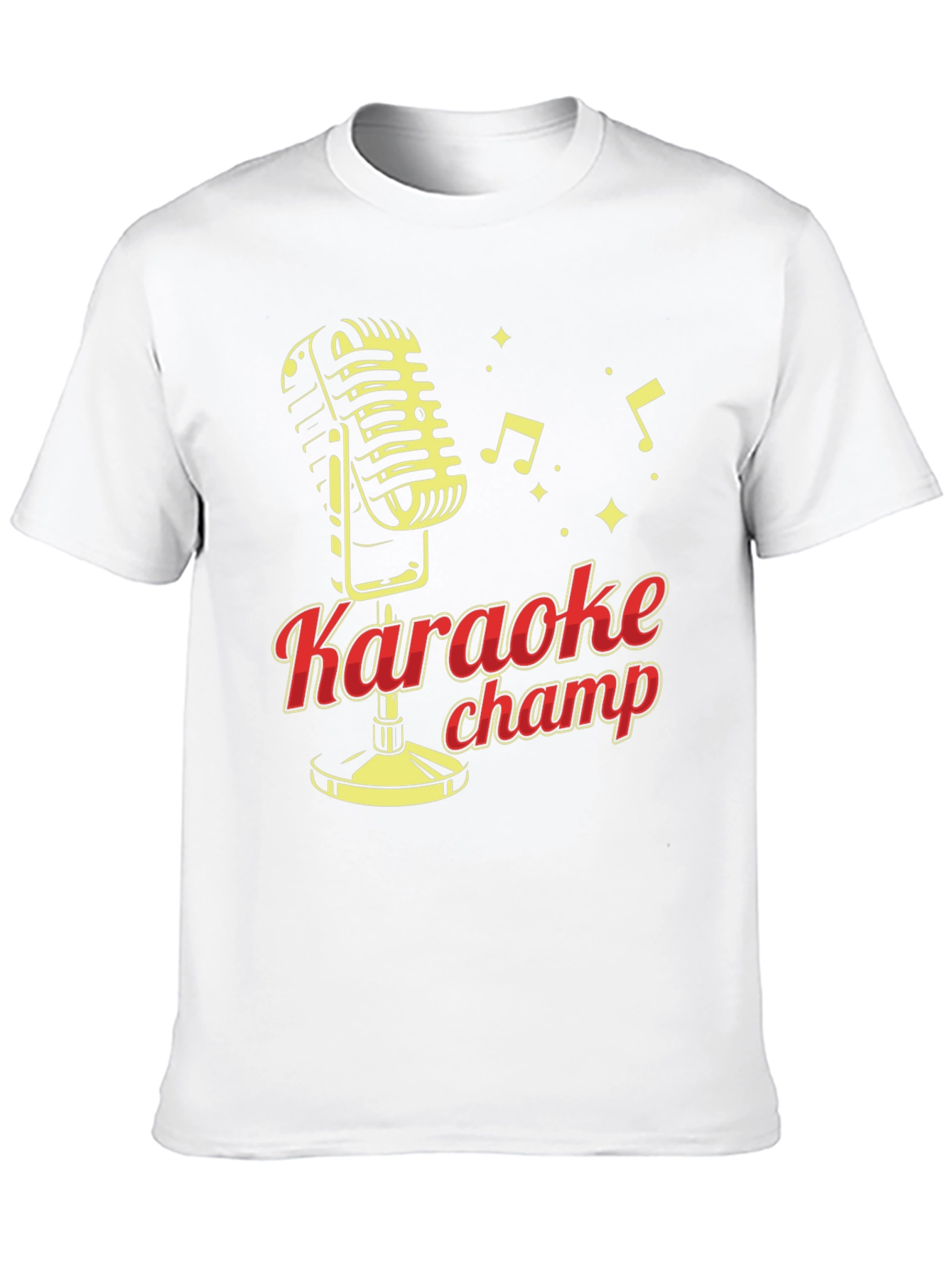 Karaoke Champ Graphic T-Shirt - Sing Your Heart Out!