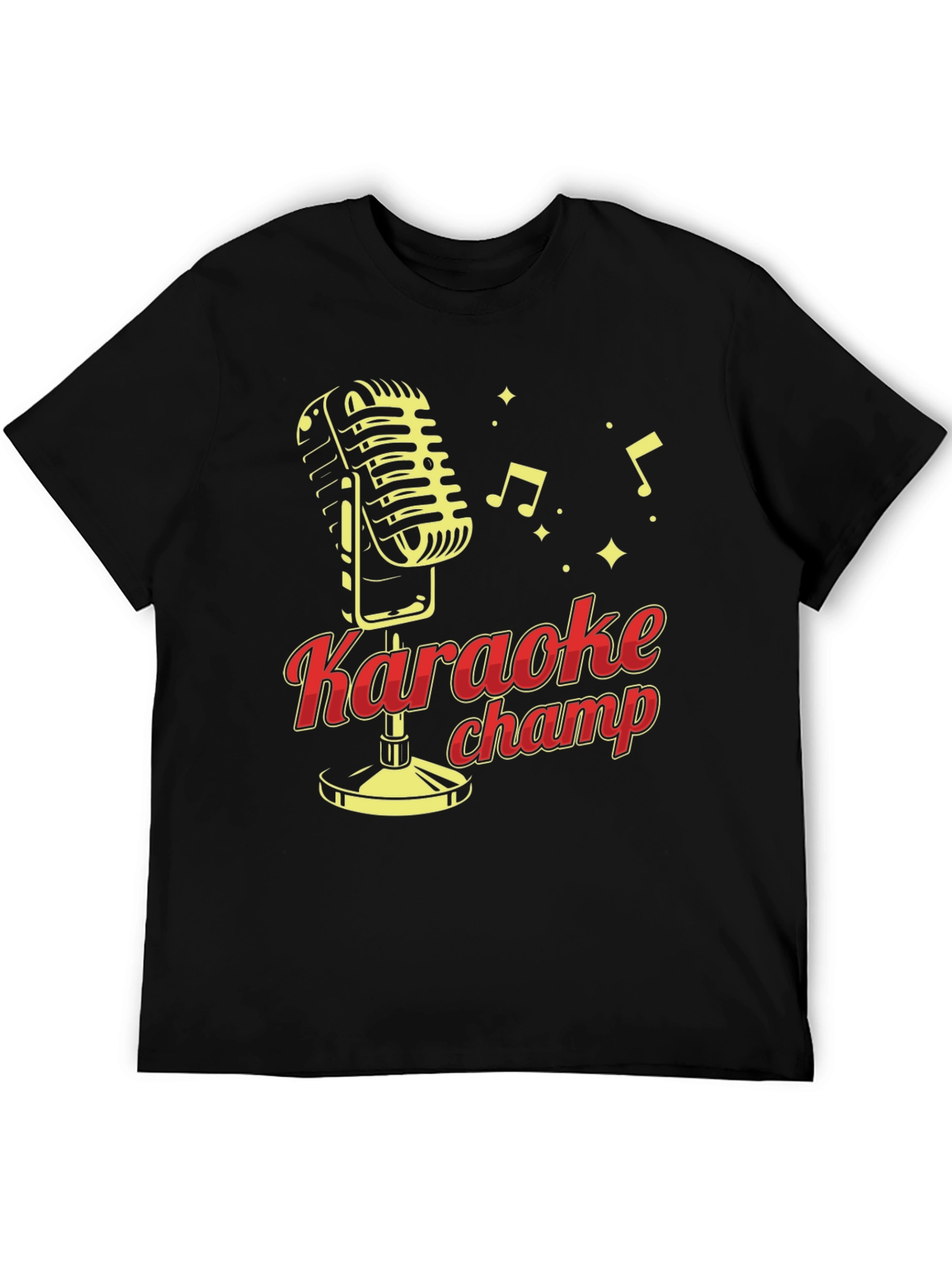 Karaoke Champ Graphic T-Shirt - Sing Your Heart Out!