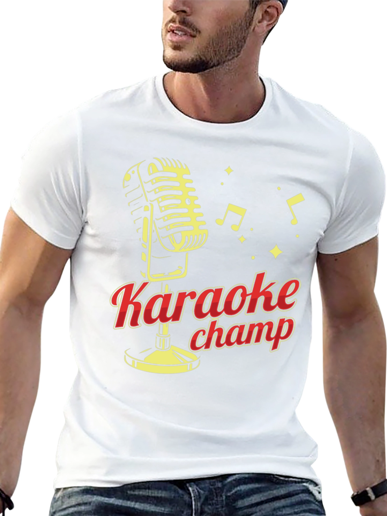 Karaoke Champ Graphic T-Shirt - Sing Your Heart Out!