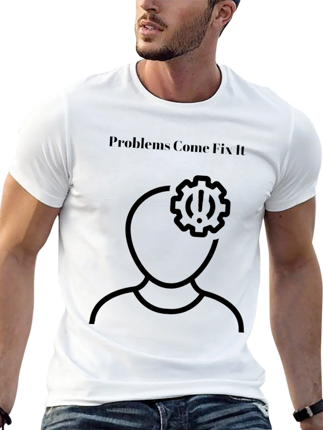 Problems Come Fix It T-Shirt - Mens