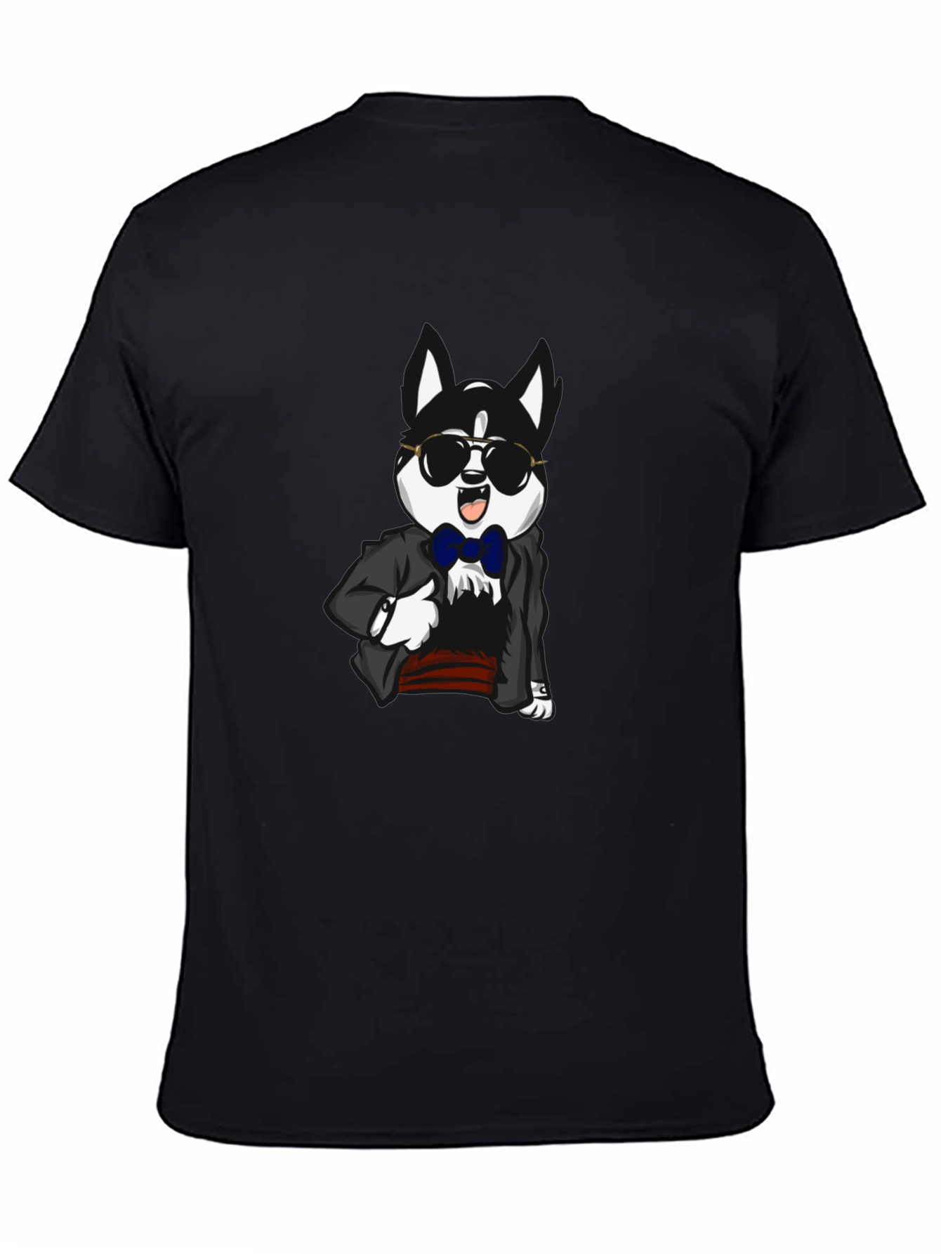 Dog in Suit Graphic T-Shirt