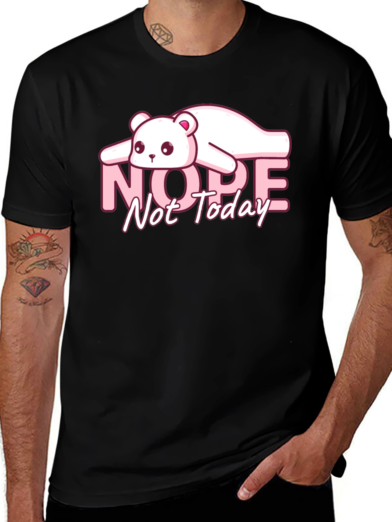 Nope Not Today Graphic T-Shirt