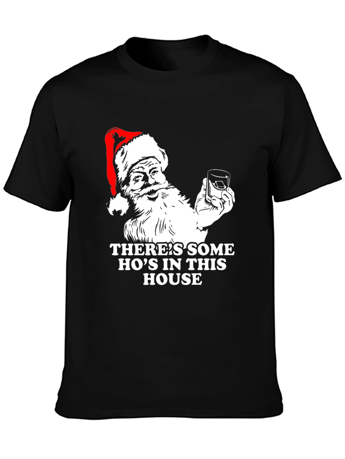 Humorous Santa Christmas T-Shirt