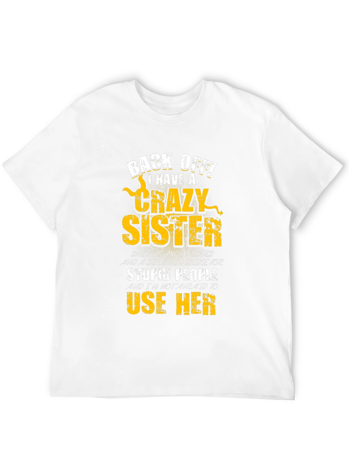 Crazy Sister Graphic Tee - Black T-Shirt