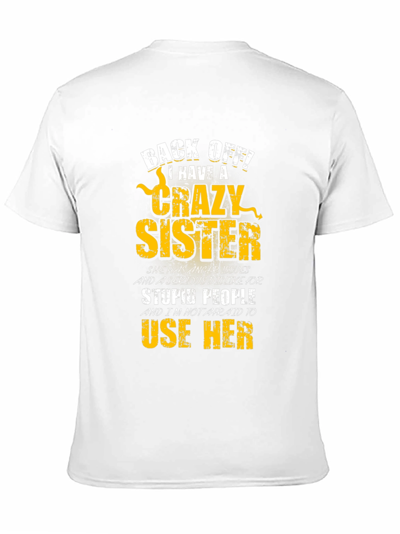 Crazy Sister Graphic Tee - Black T-Shirt