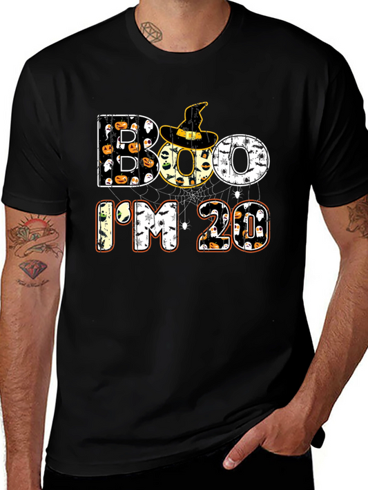Boo Im 20 T-Shirt Halloween Party