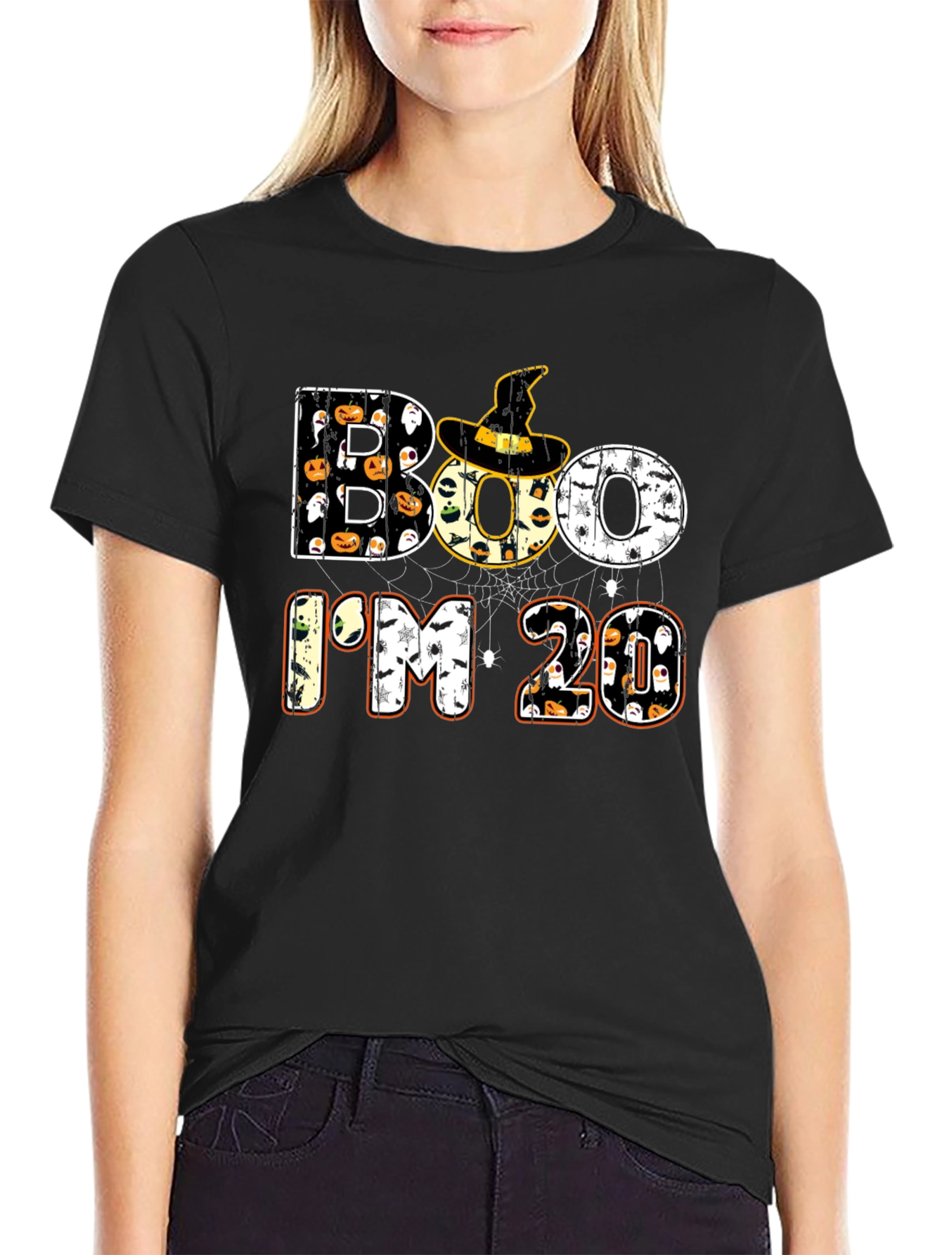 Boo Im 20 T-Shirt Halloween Party