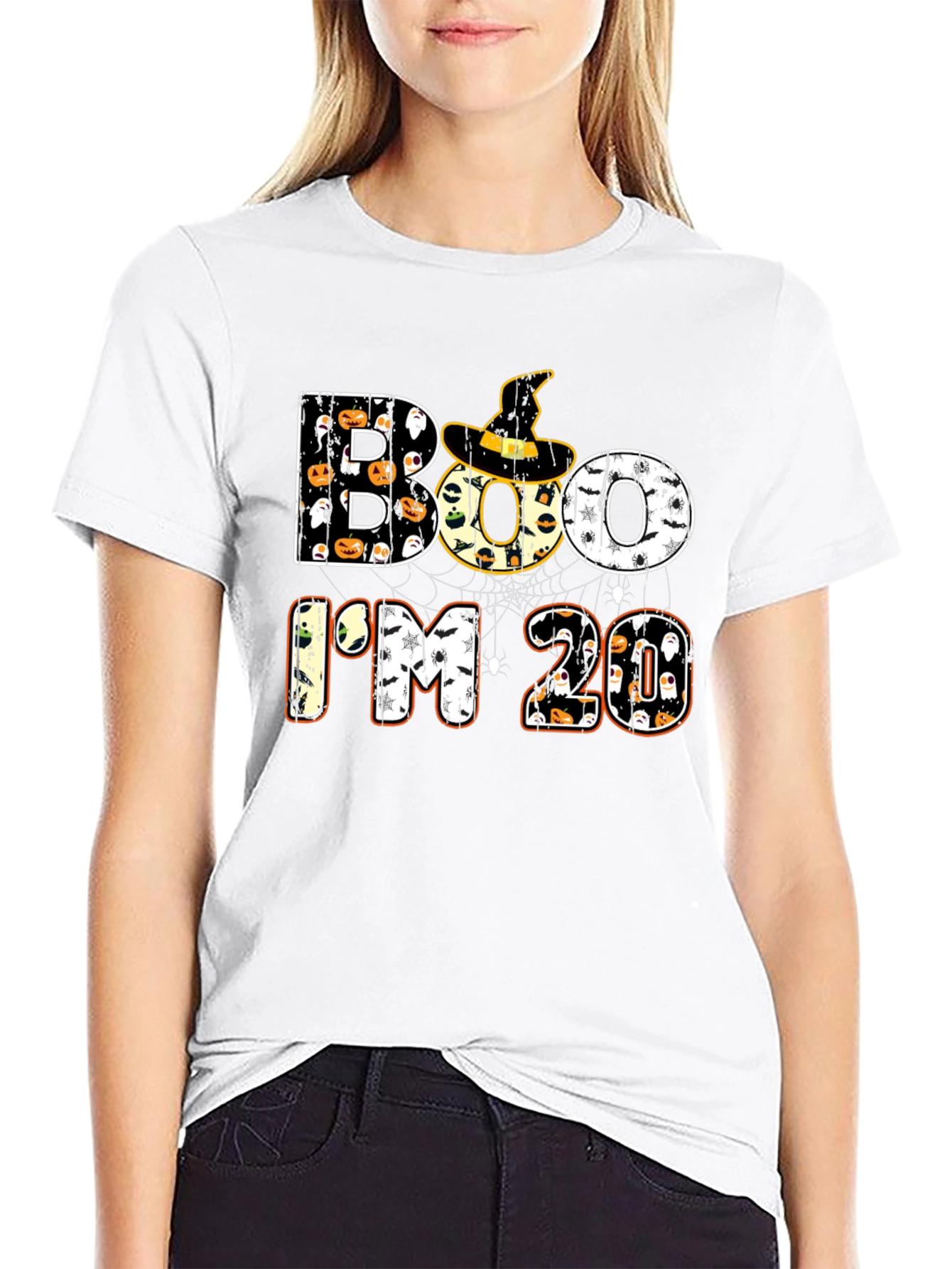 Boo Im 20 T-Shirt Halloween Party