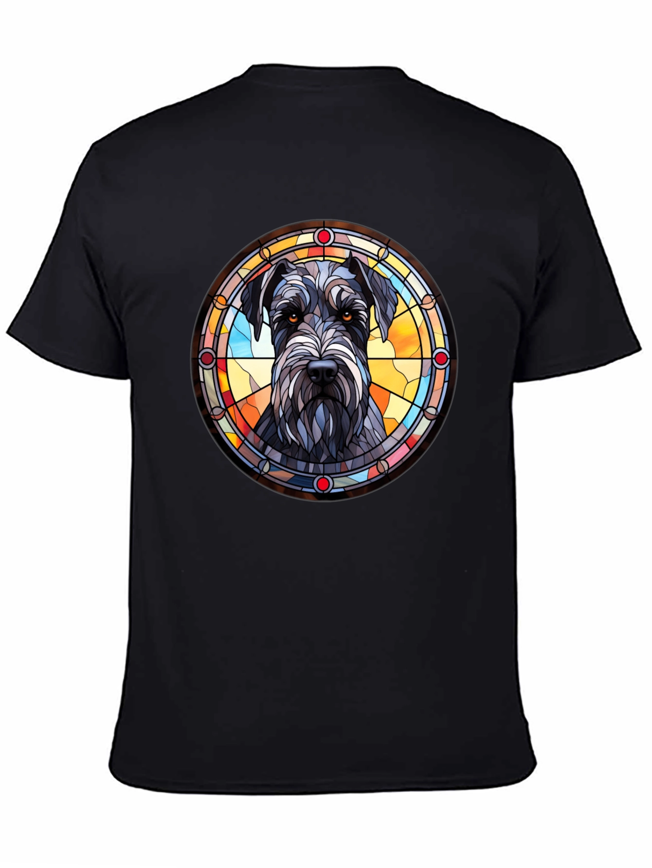 Dog Stained Glass Graphic Tee
