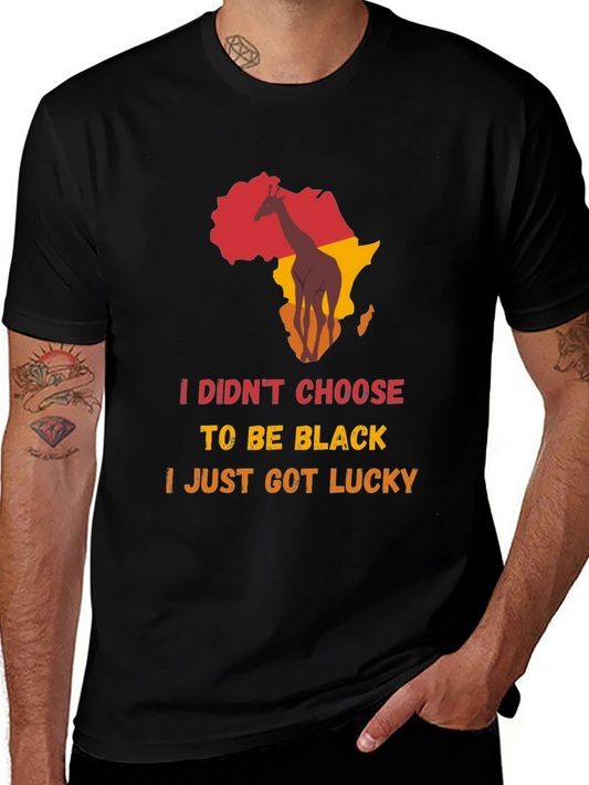 Lucky Black Graphic Tee