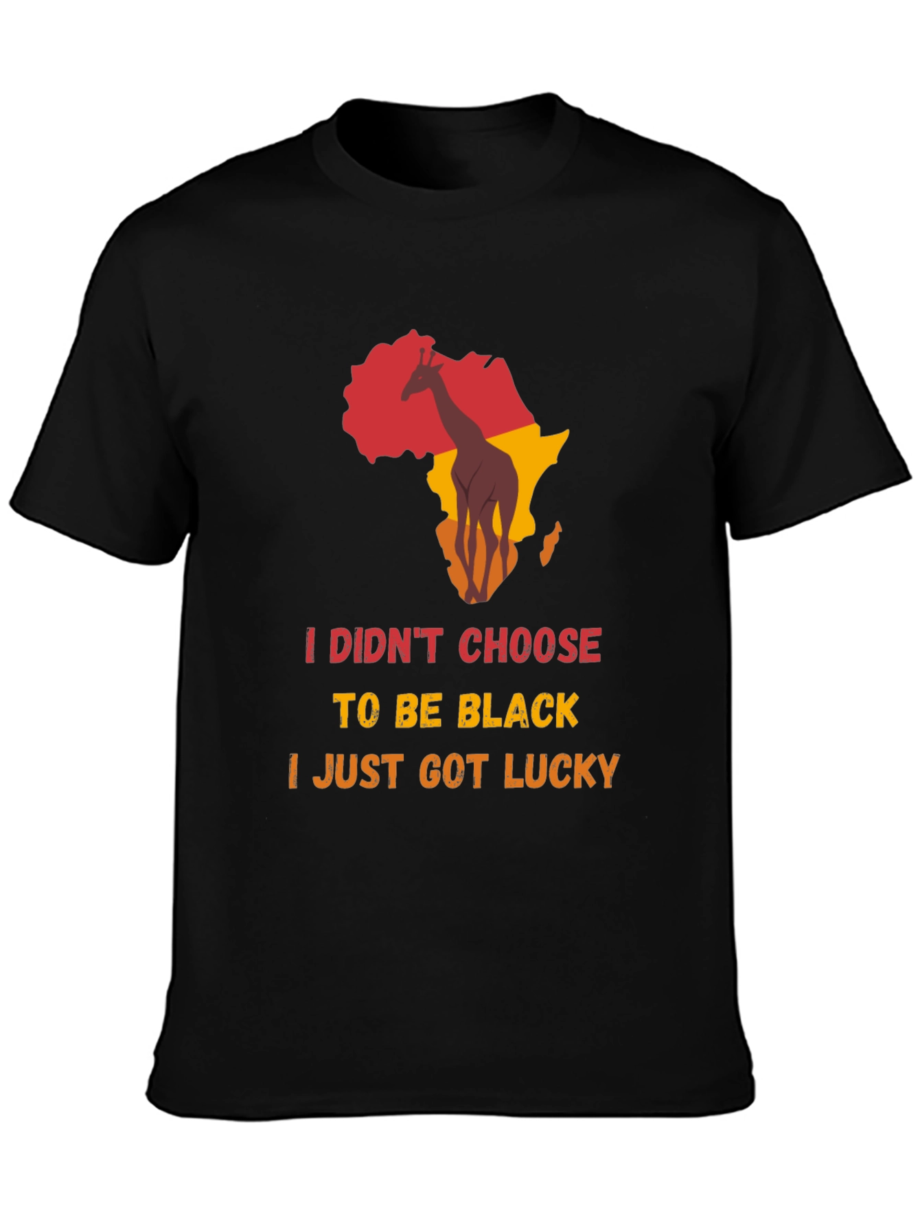 Lucky Black Graphic Tee