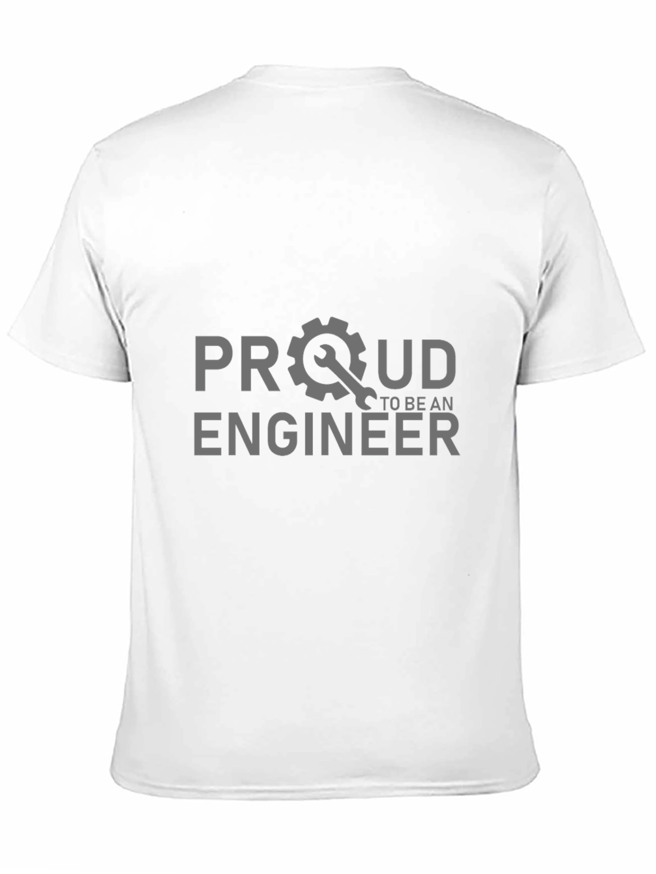 Proud Engineer Graphic T-Shirt - Black