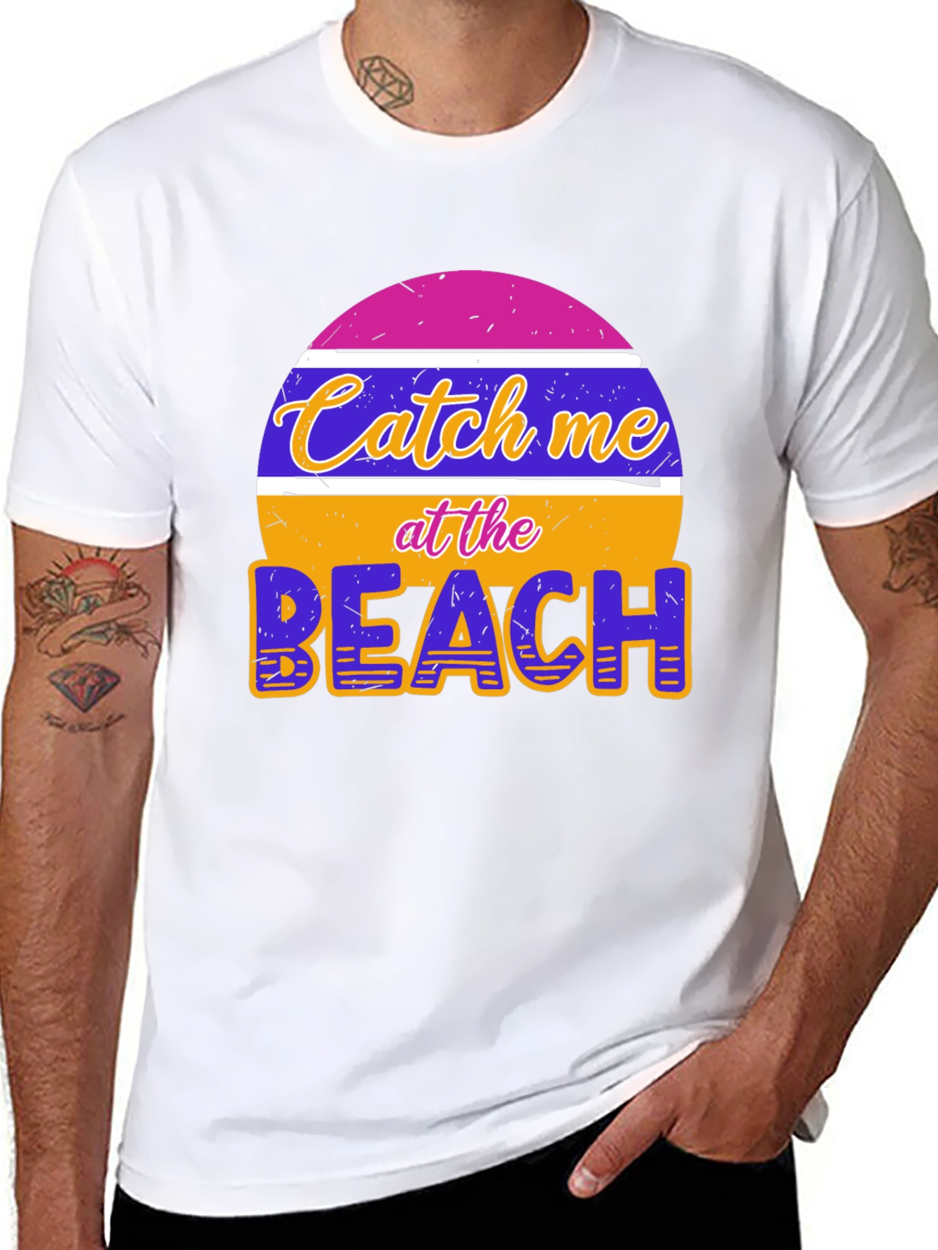 Catch Me At The Beach Graphic Tee