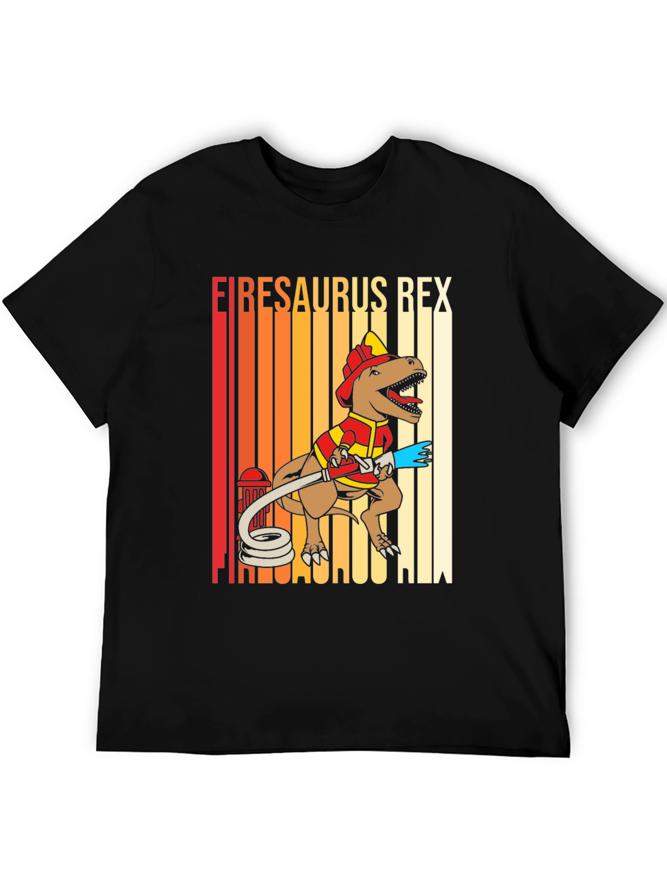Firesaurus Rex Firefighter T-Shirt