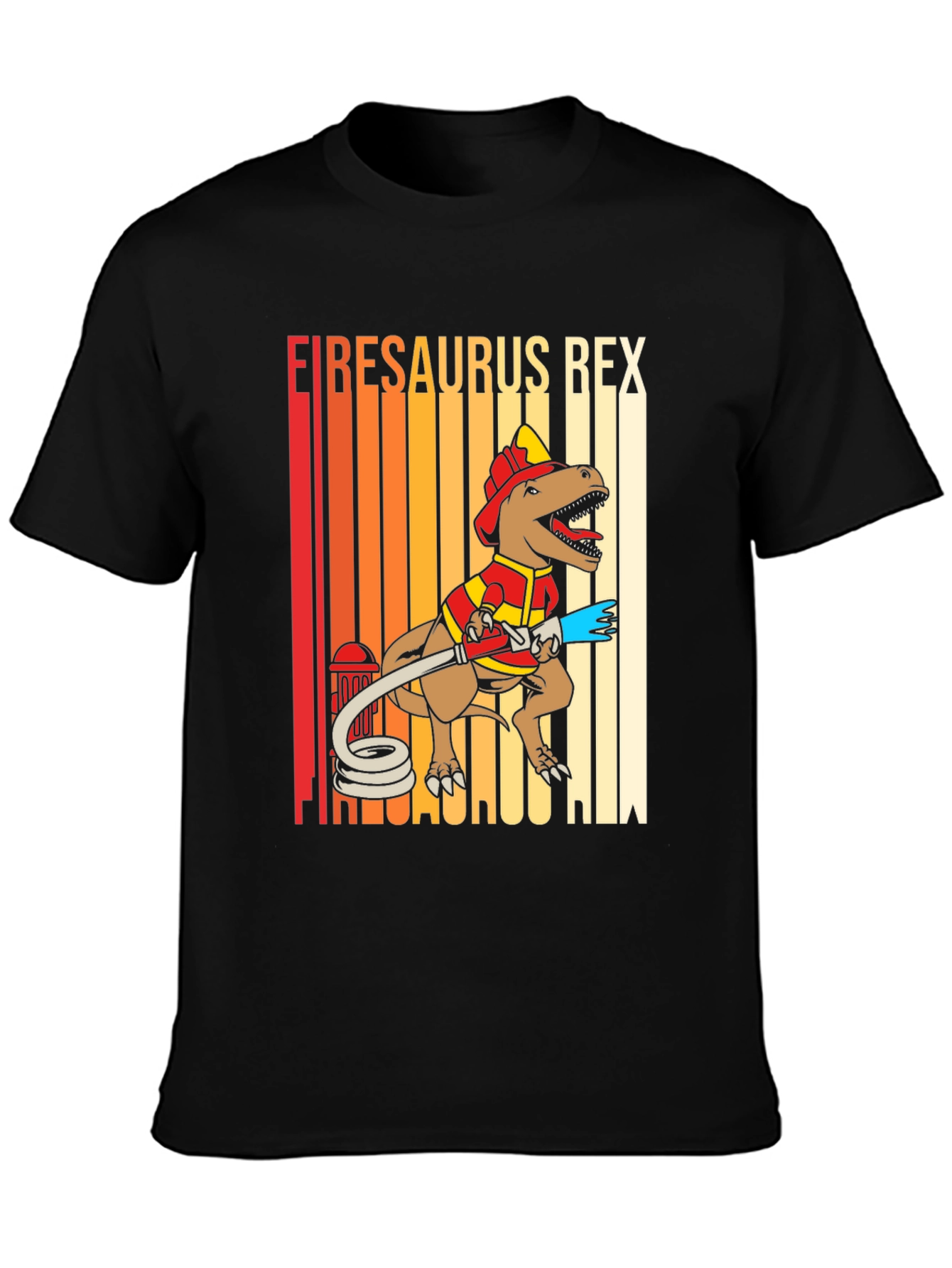 Firesaurus Rex Firefighter T-Shirt