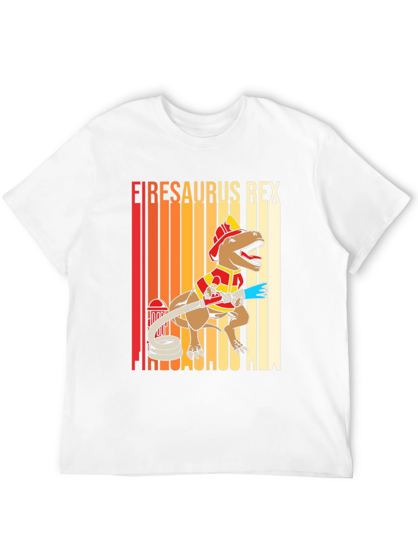 Firesaurus Rex Firefighter T-Shirt