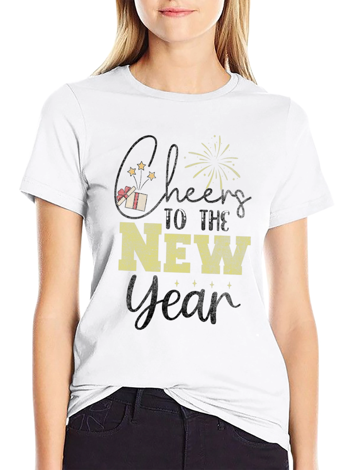 Cheers to the New Year Graphic T-Shirt