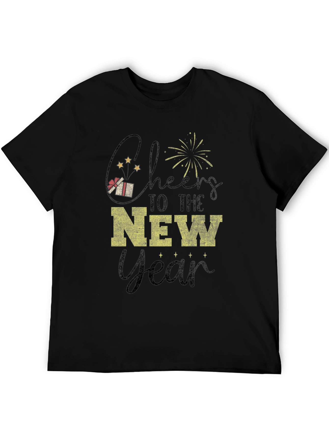 Cheers to the New Year Graphic T-Shirt