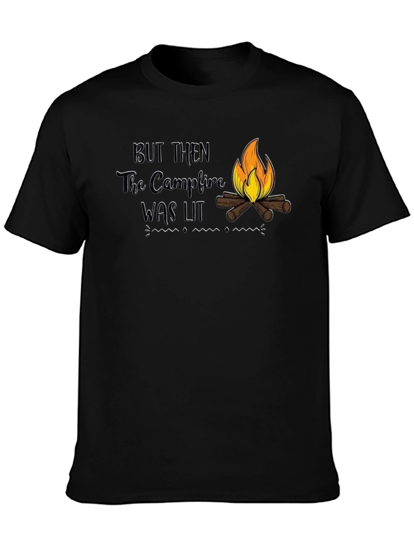 Campfire Lit Graphic Tee - Adventure Ready!