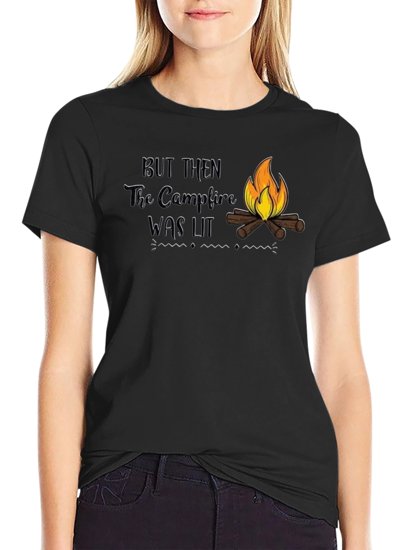 Campfire Lit Graphic Tee - Adventure Ready!