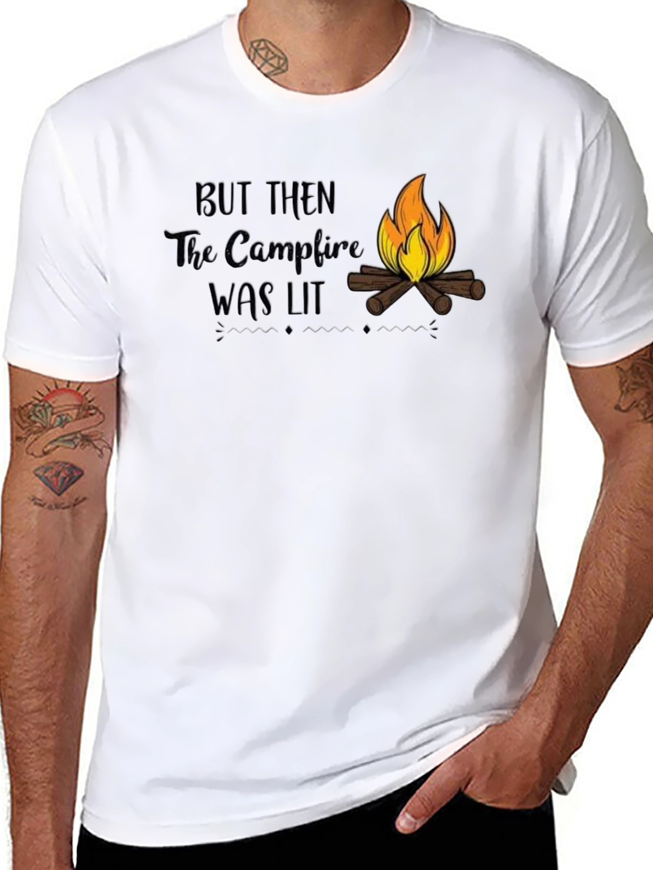 Campfire Lit Graphic Tee - Adventure Ready!