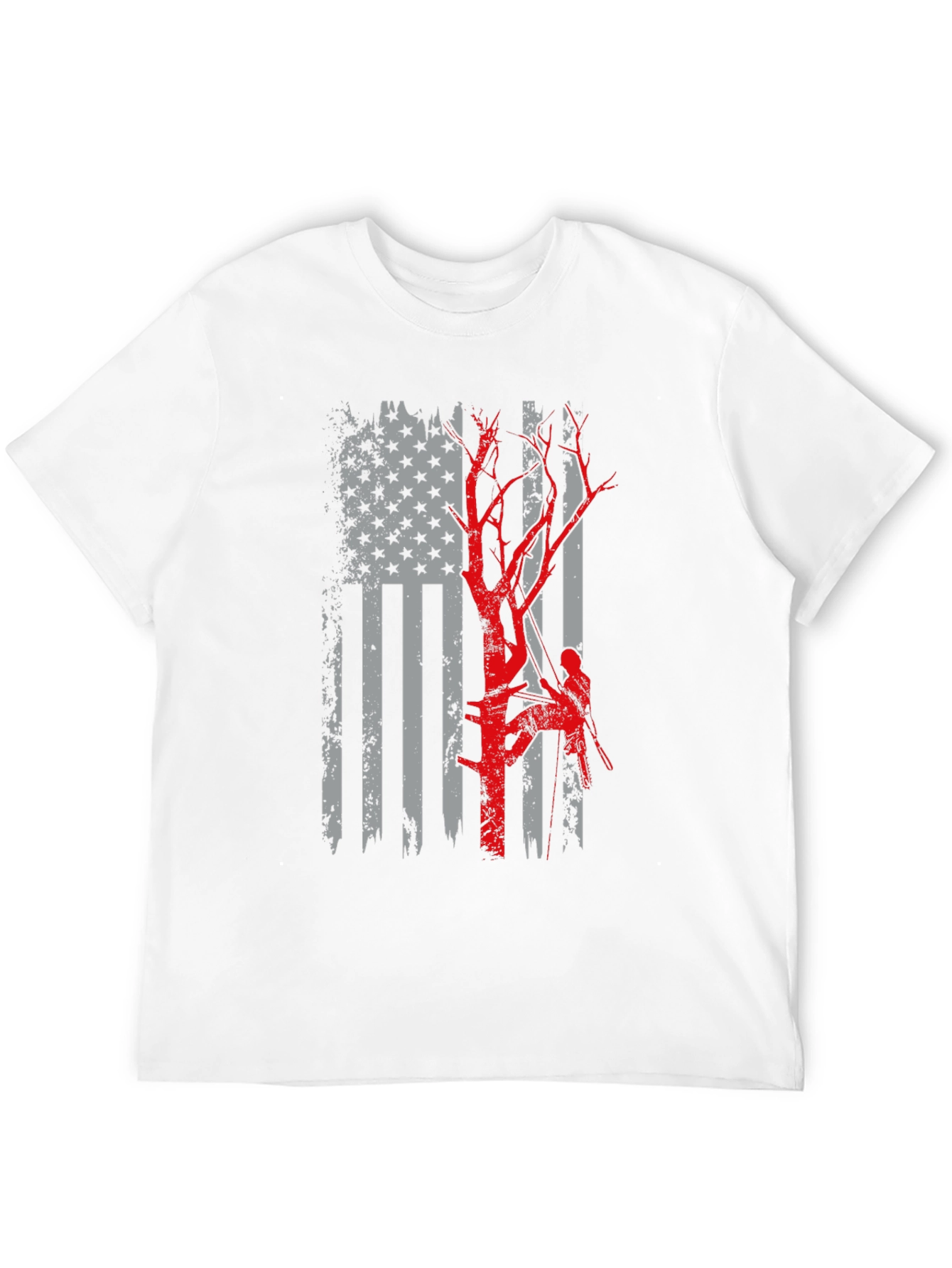 Arborist American Flag T-Shirt