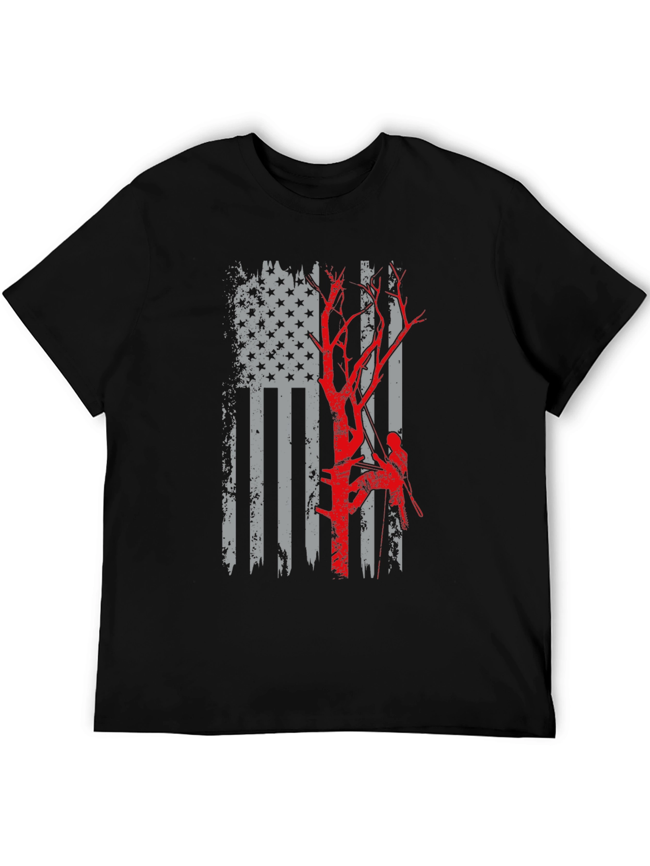 Arborist American Flag T-Shirt
