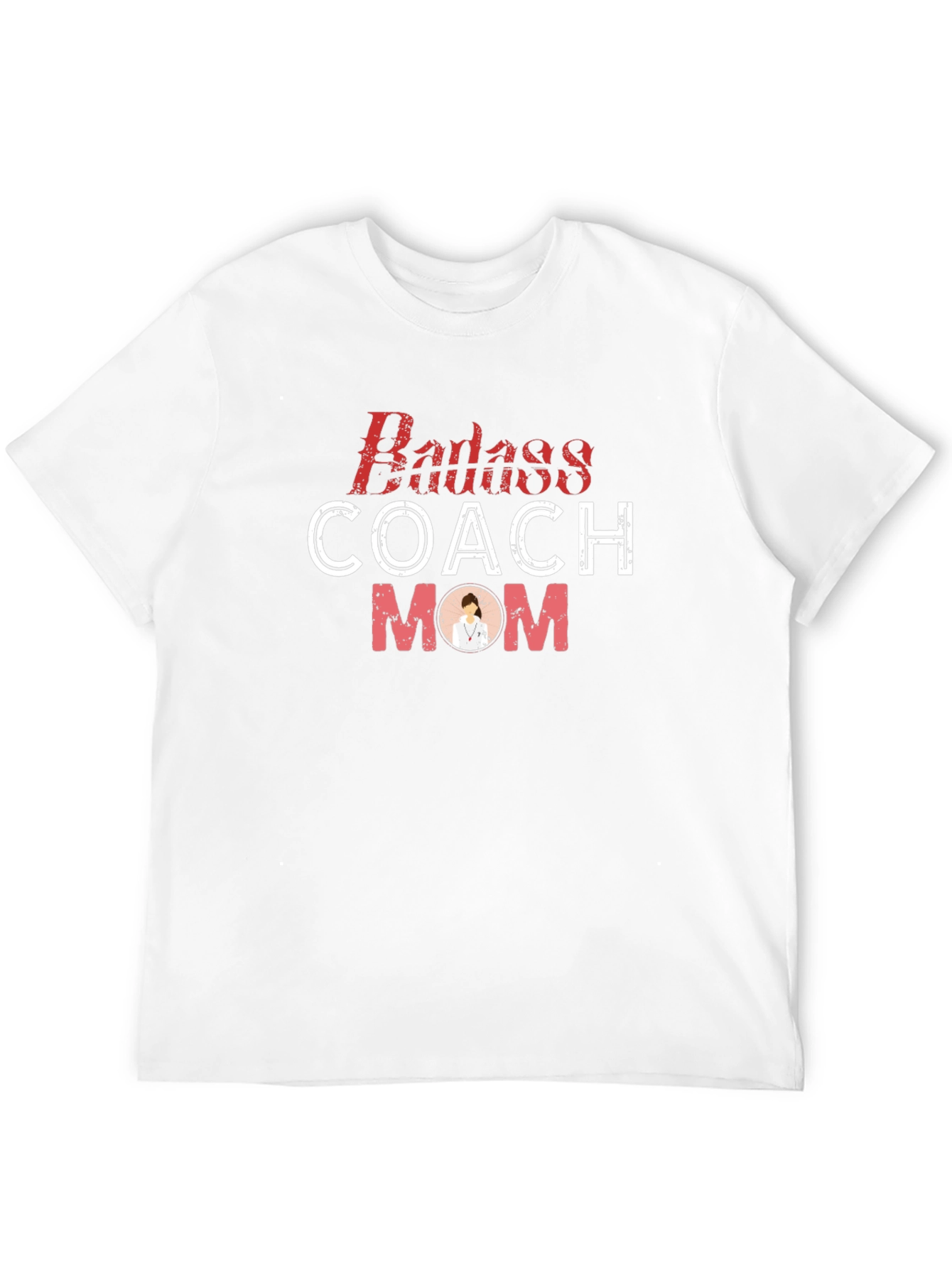 Badass Coach Mom T-Shirt - Unique Design