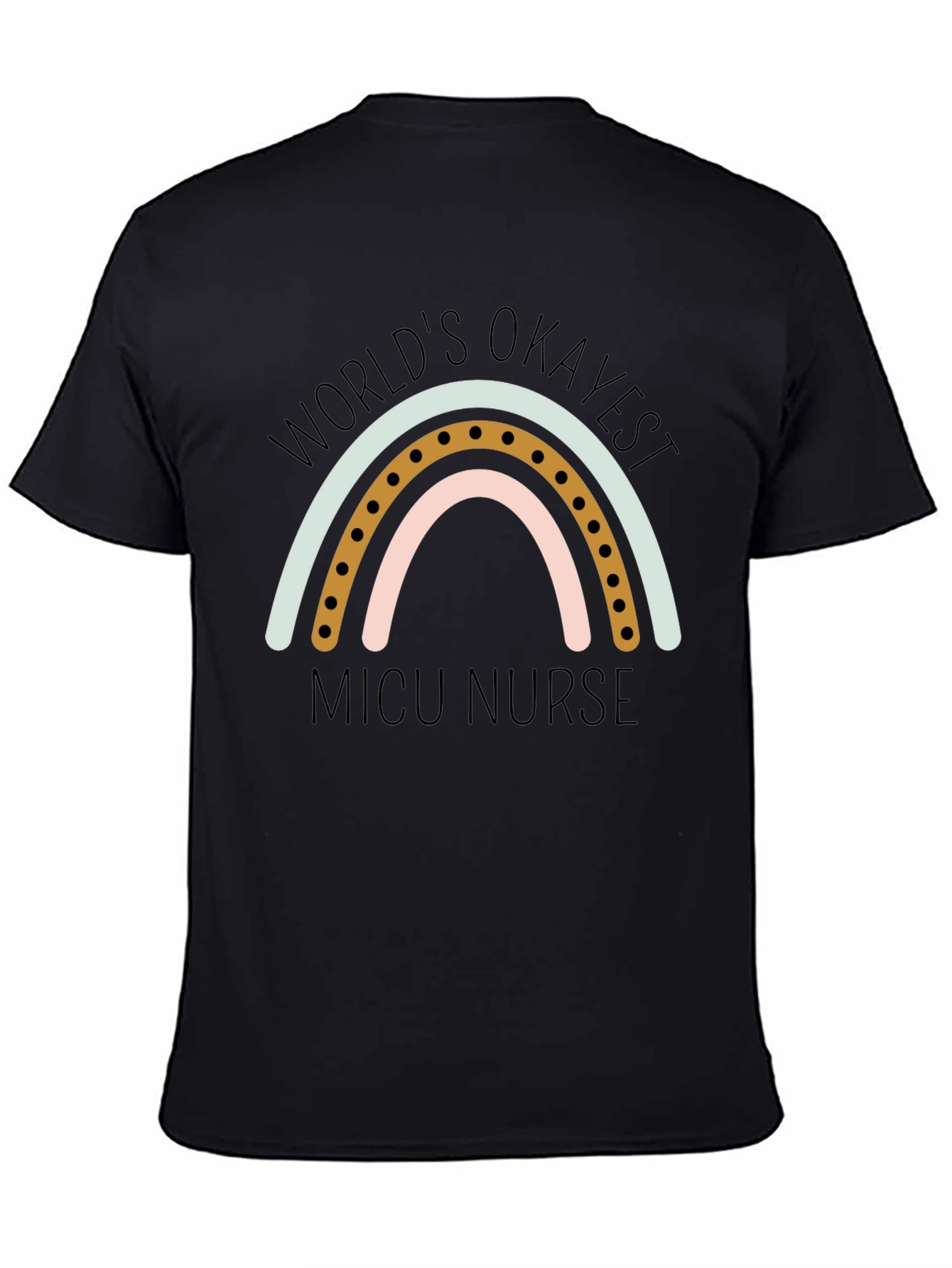 Worlds Okayest NICU Nurse Graphic T-Shirt