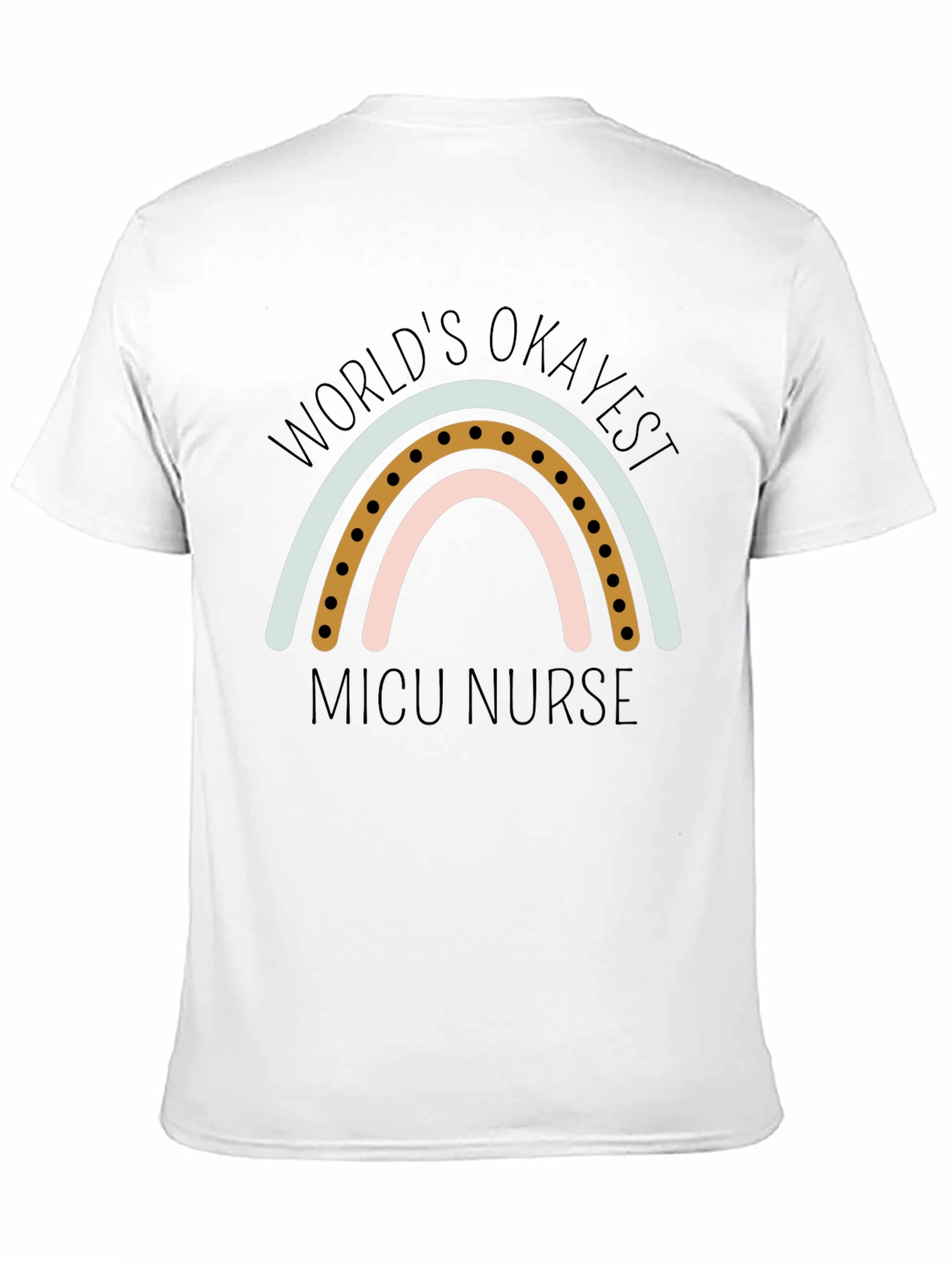 Worlds Okayest NICU Nurse Graphic T-Shirt