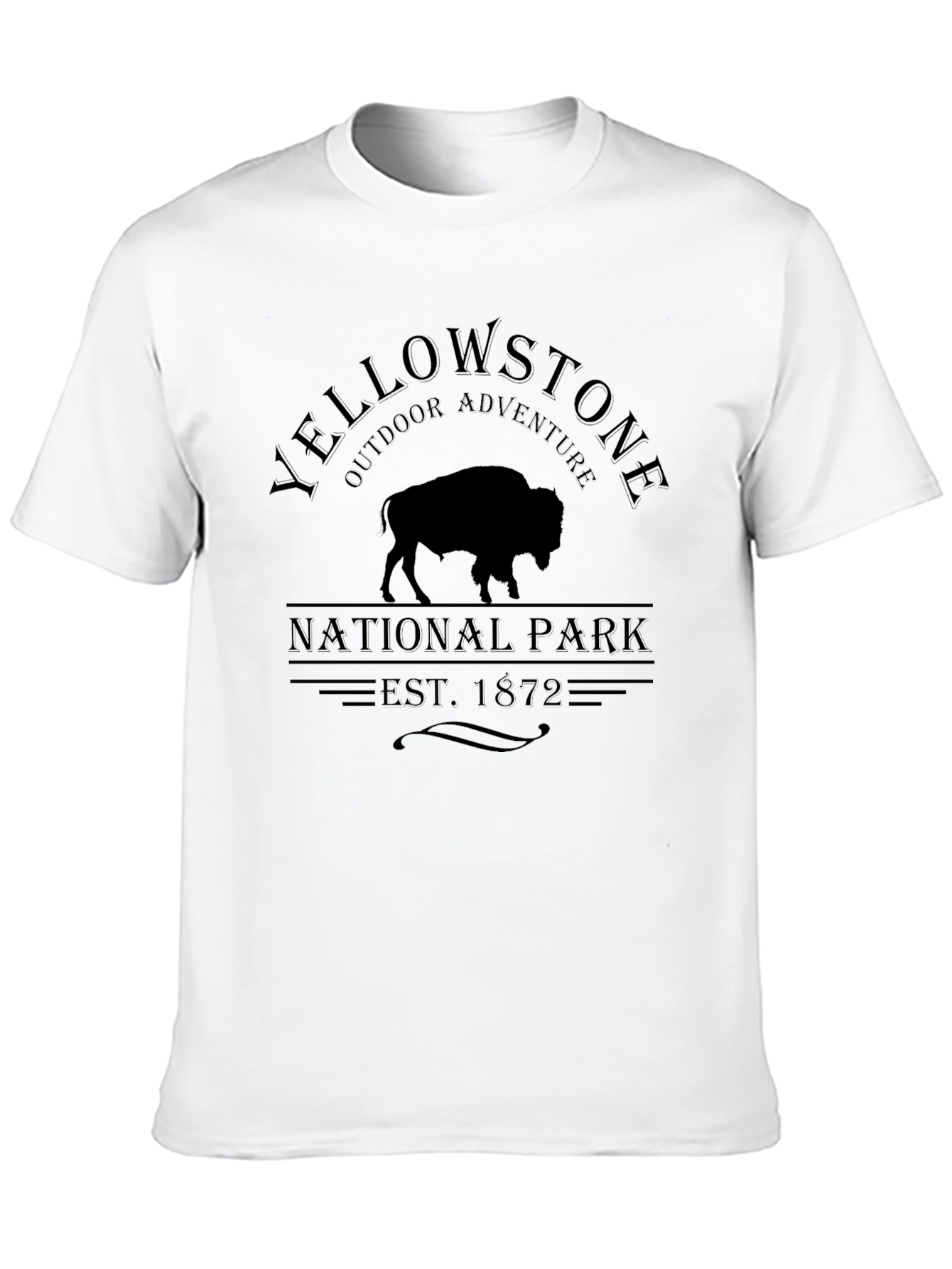 Yellowstone National Park Buffalo T-Shirt
