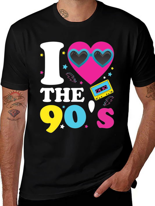 I Heart The 90s T-Shirt - Retro Nostalgia