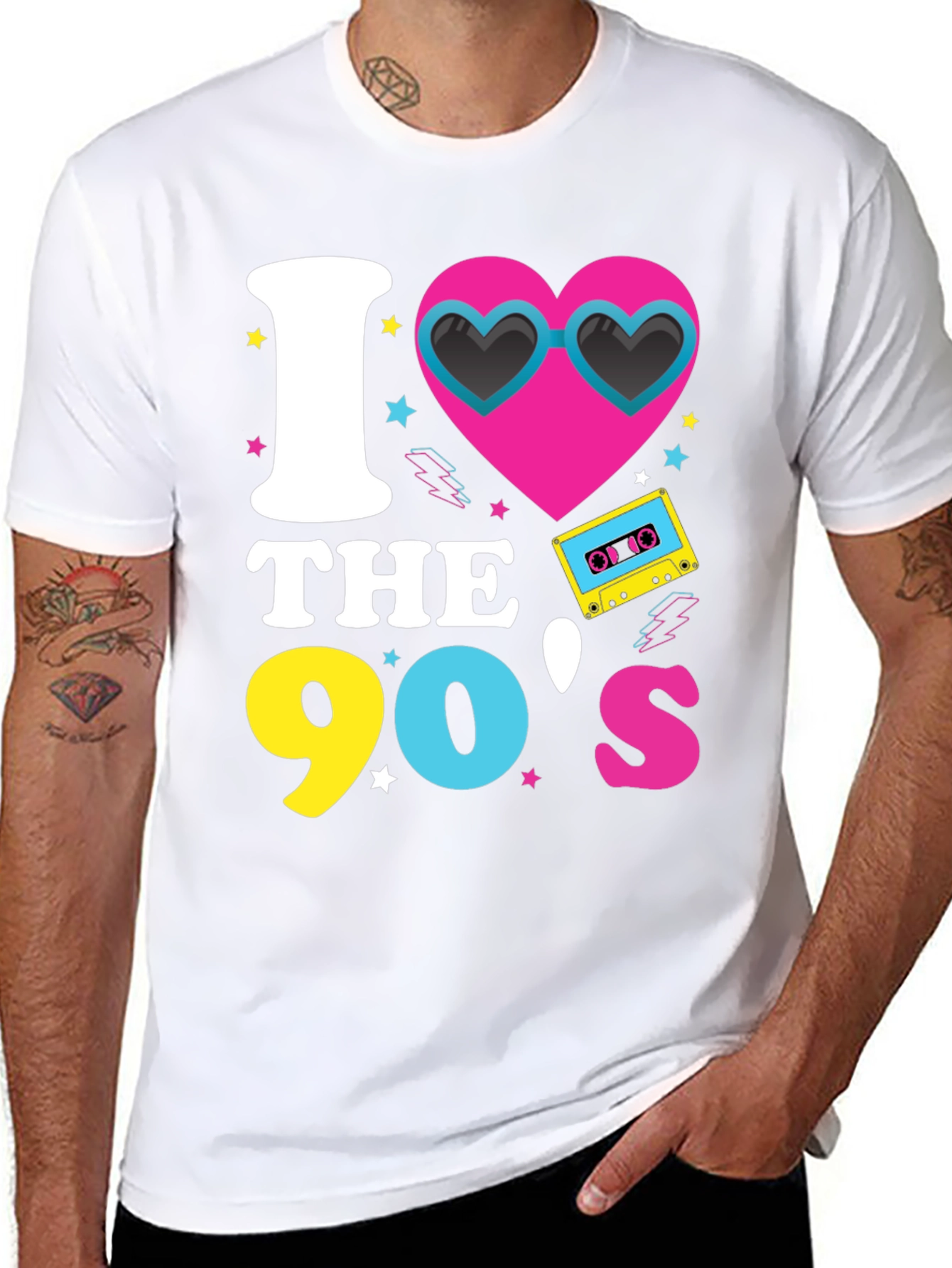 I Heart The 90s T-Shirt - Retro Nostalgia