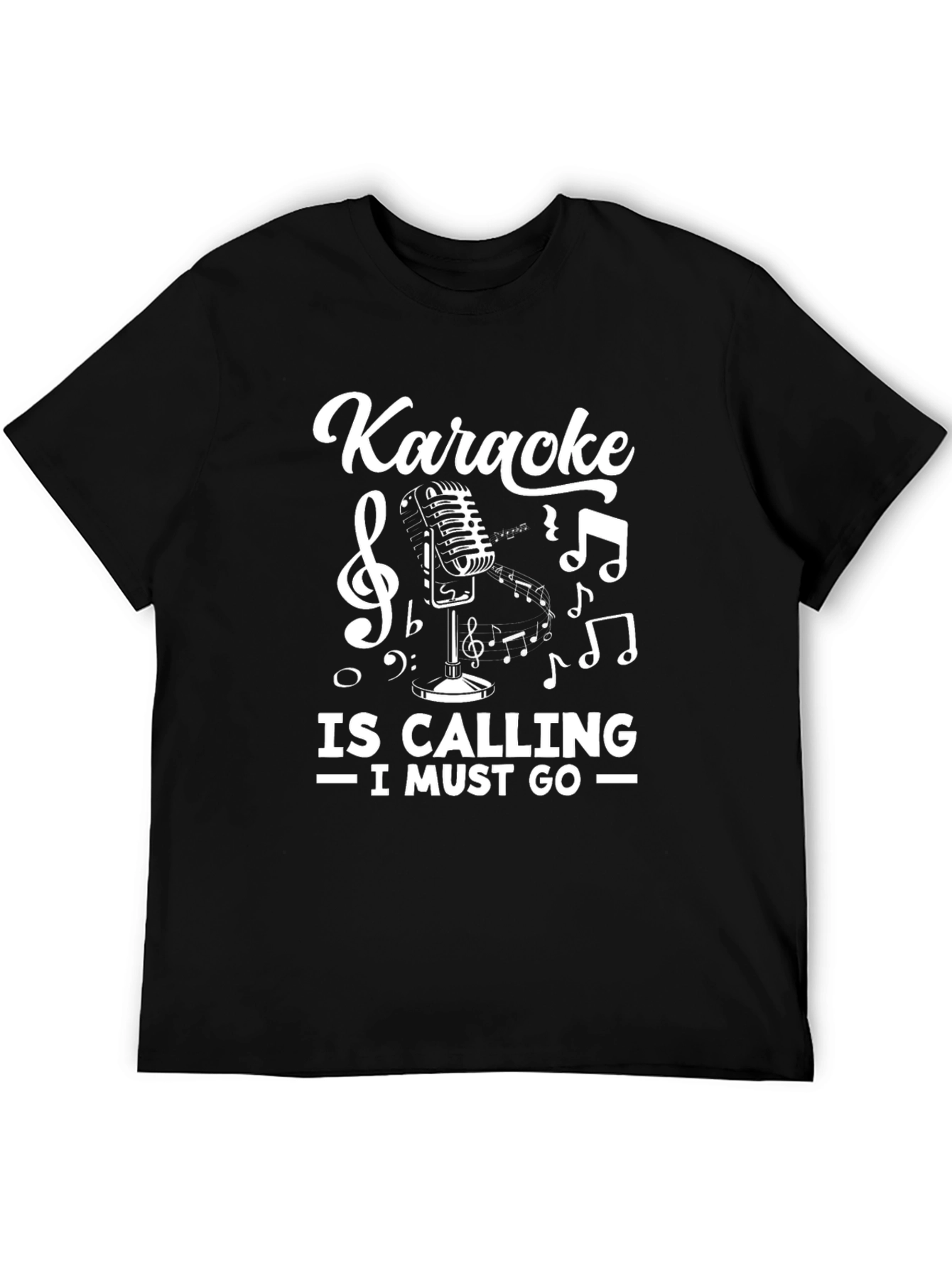 Karaoke Calling T-Shirt - Music Lover Tee