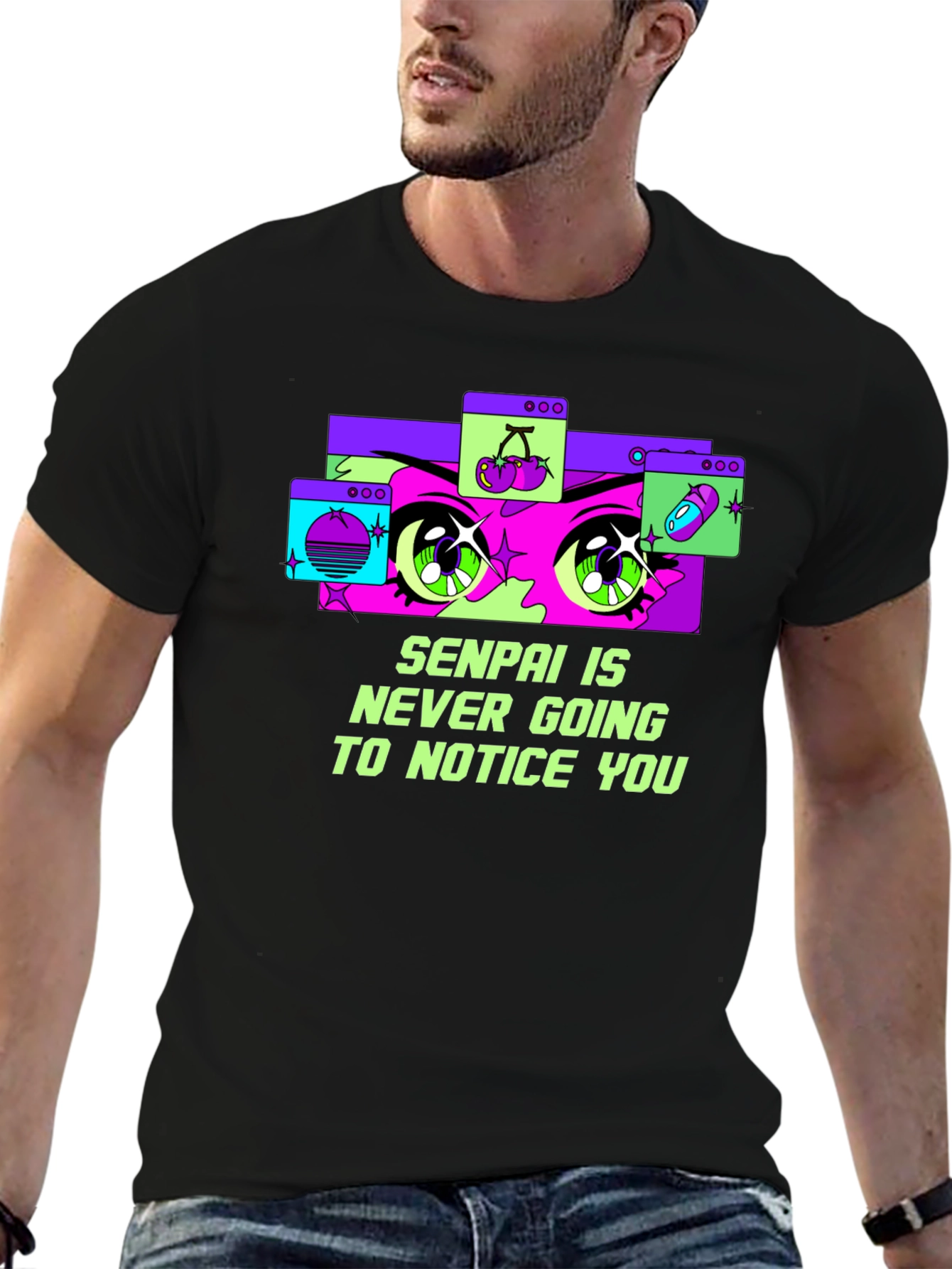 Senpai Anime T-Shirt - Notice Me!