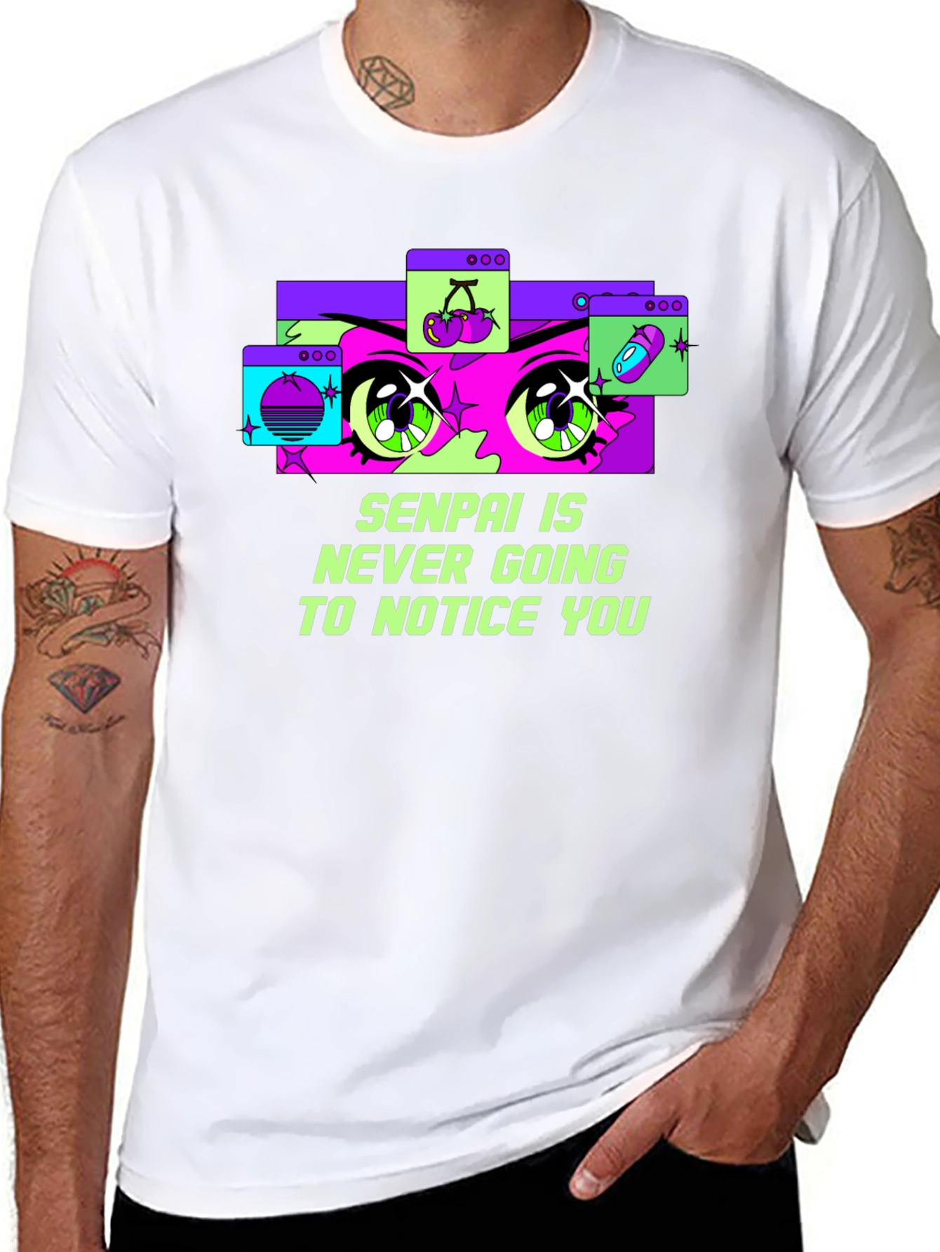 Senpai Anime T-Shirt - Notice Me!