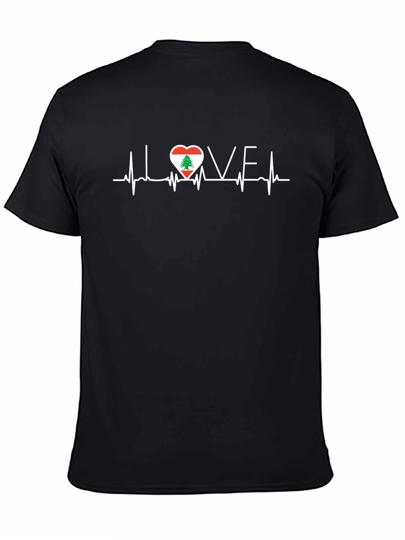 Love Lebanon Heartbeat T-Shirt