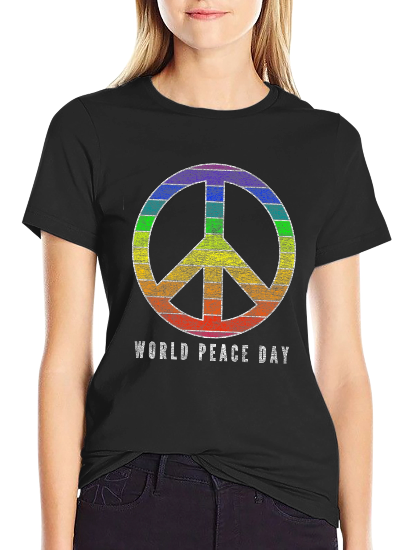 Rainbow Peace Day T-Shirt
