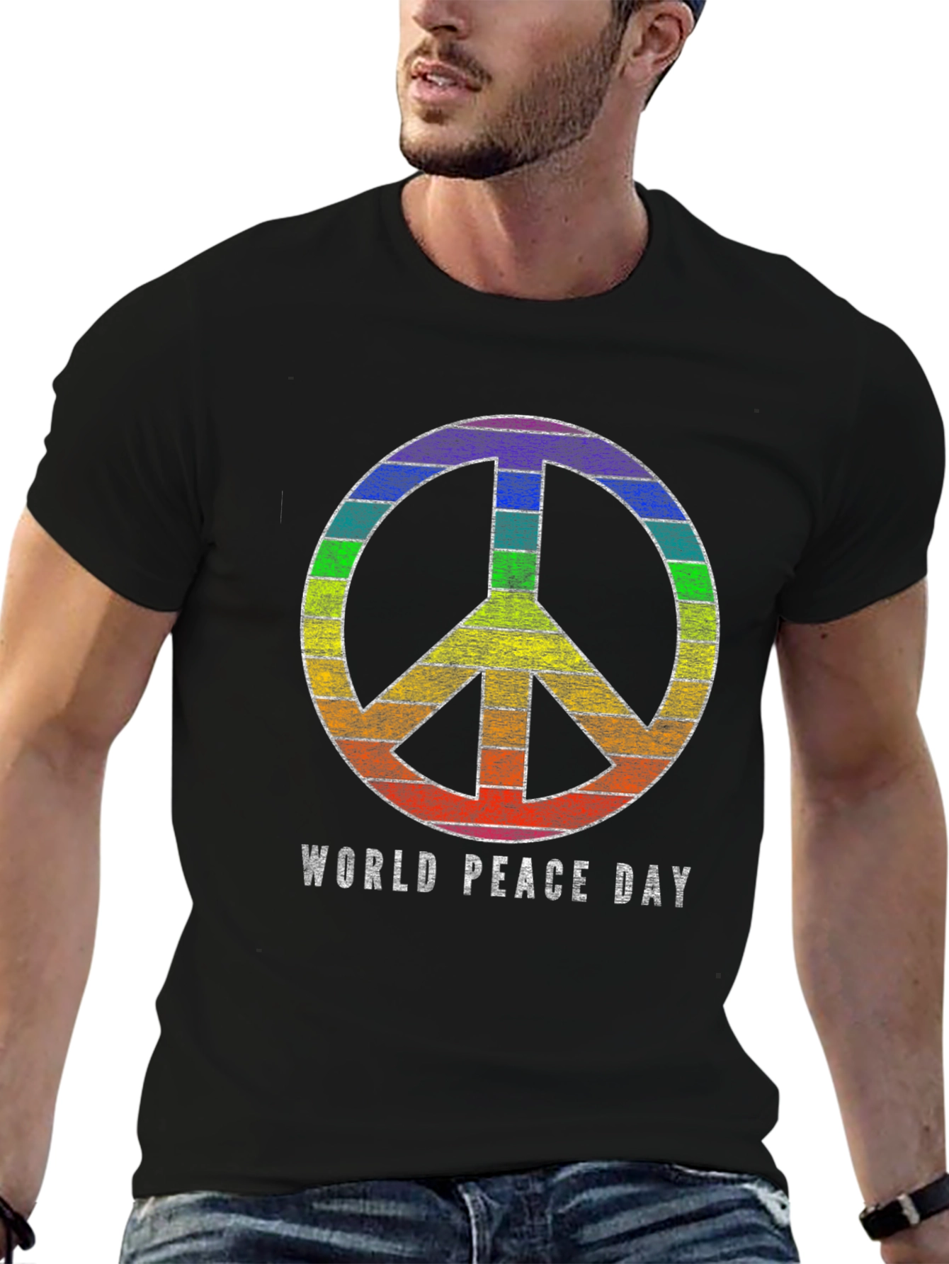 Rainbow Peace Day T-Shirt