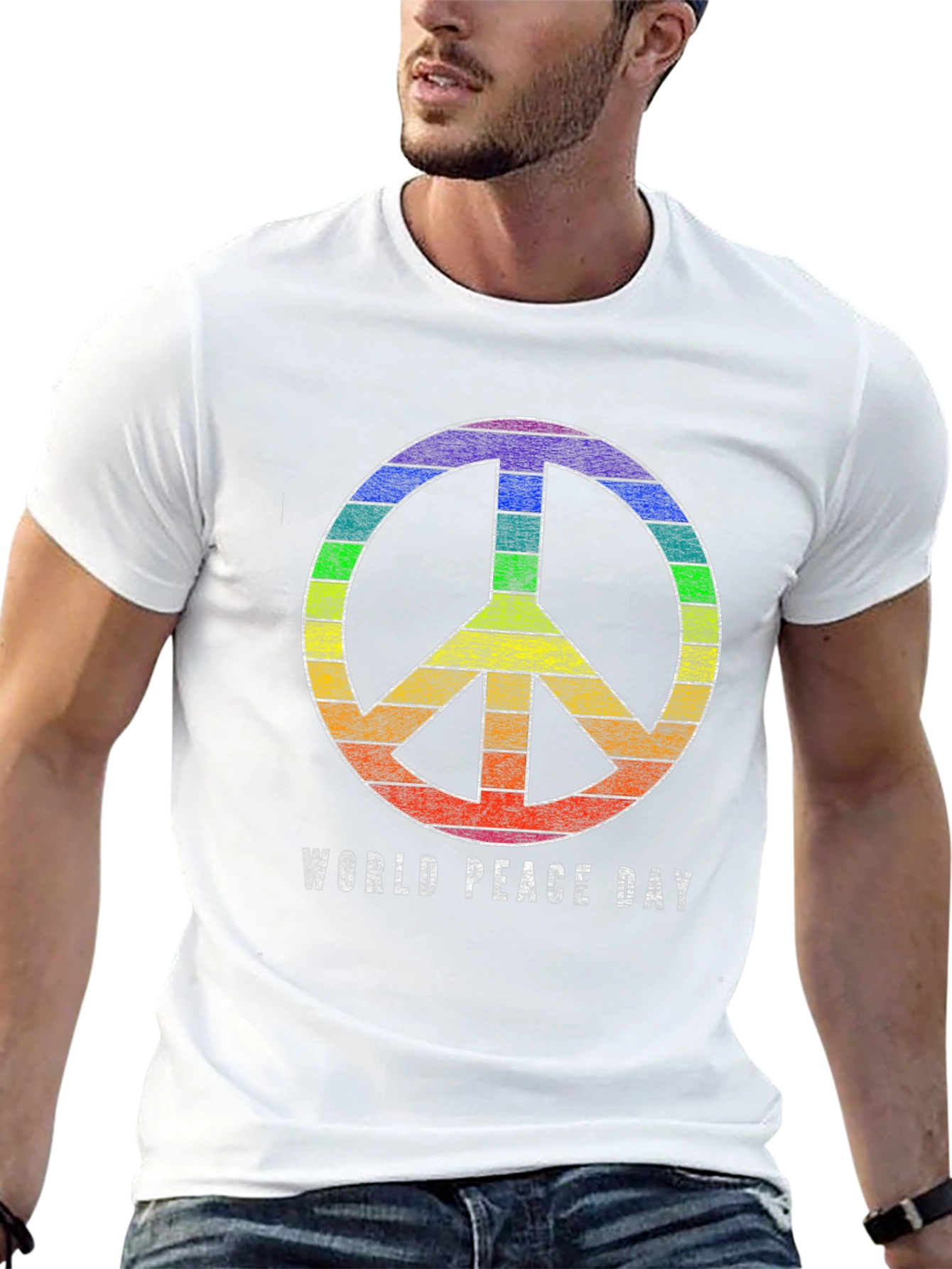 Rainbow Peace Day T-Shirt