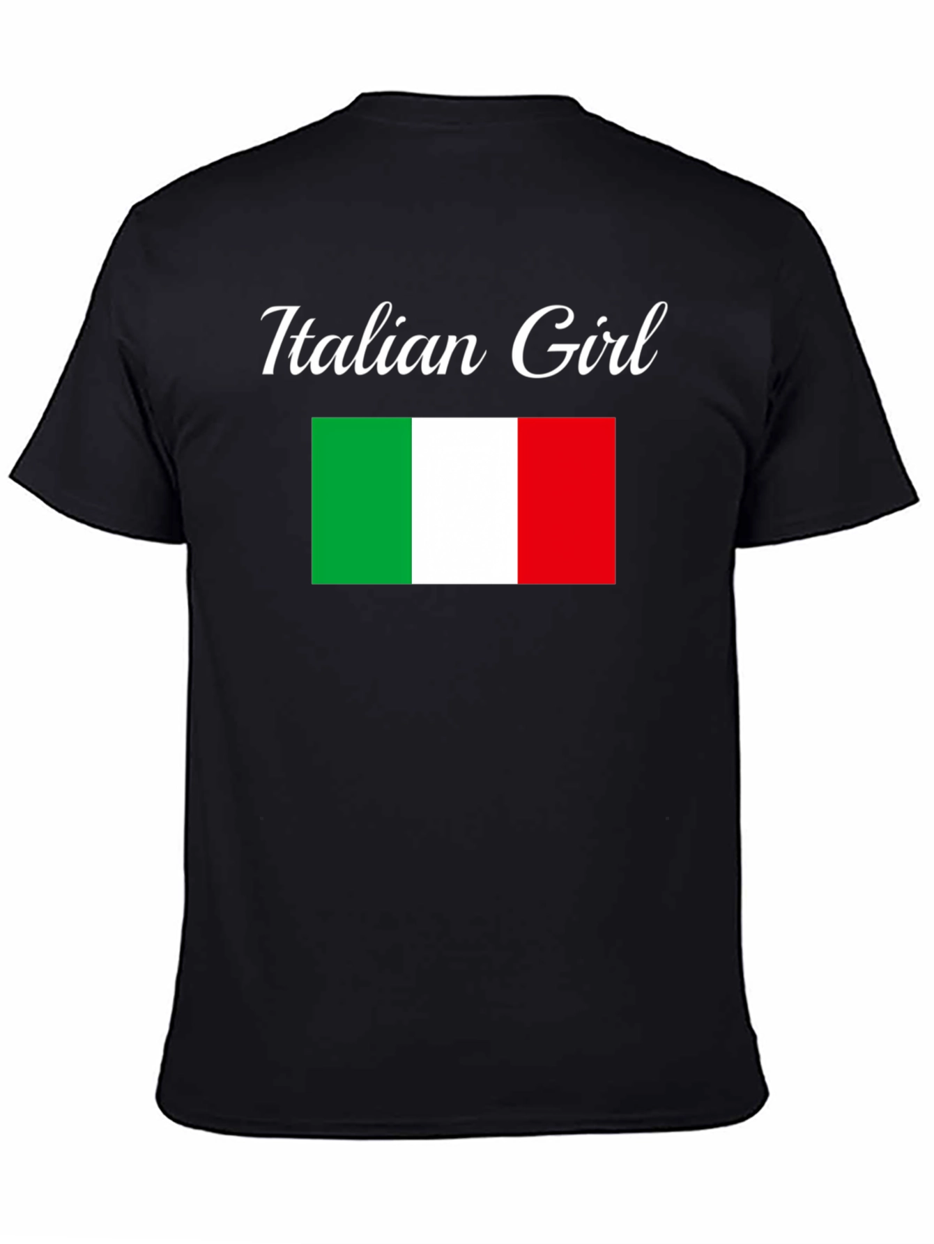 Italian Girl Flag T-Shirt