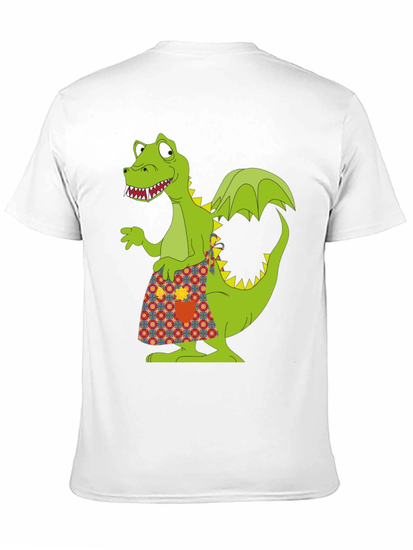 Funny Dragon Graphic Tee - Quirky Black T-Shirt
