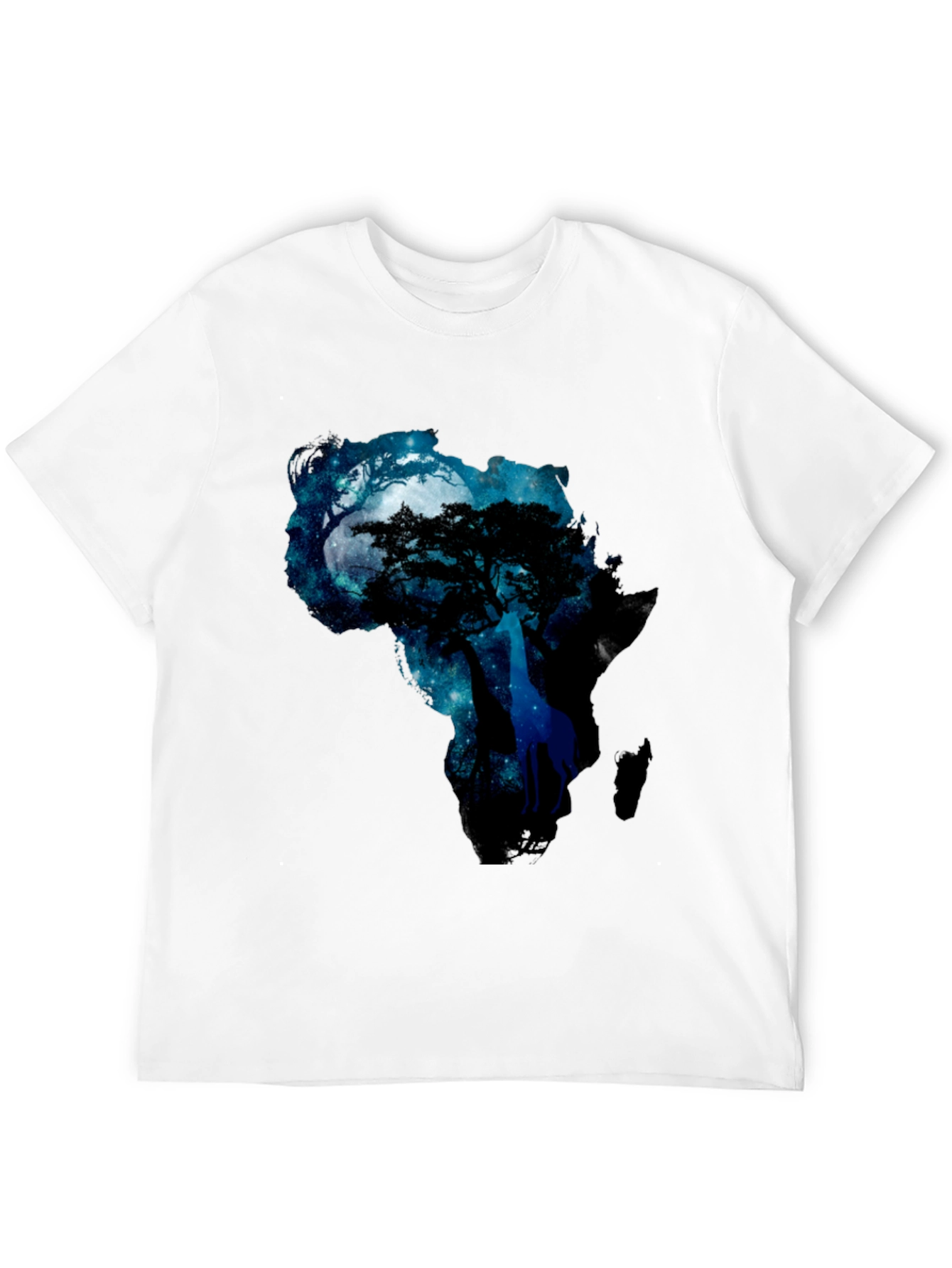 Africa Night Sky Graphic Tee - Mens