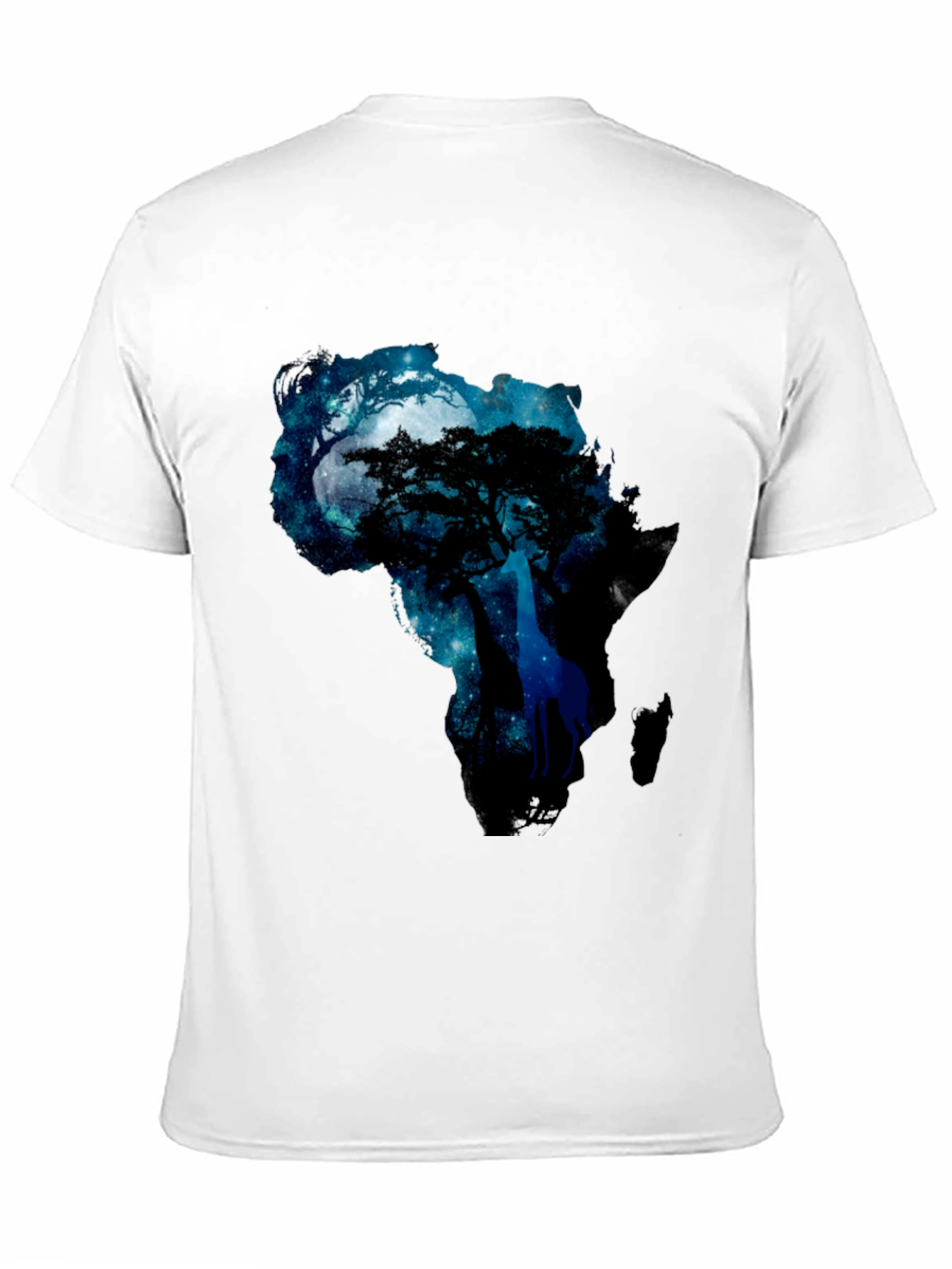 Africa Night Sky Graphic Tee - Mens