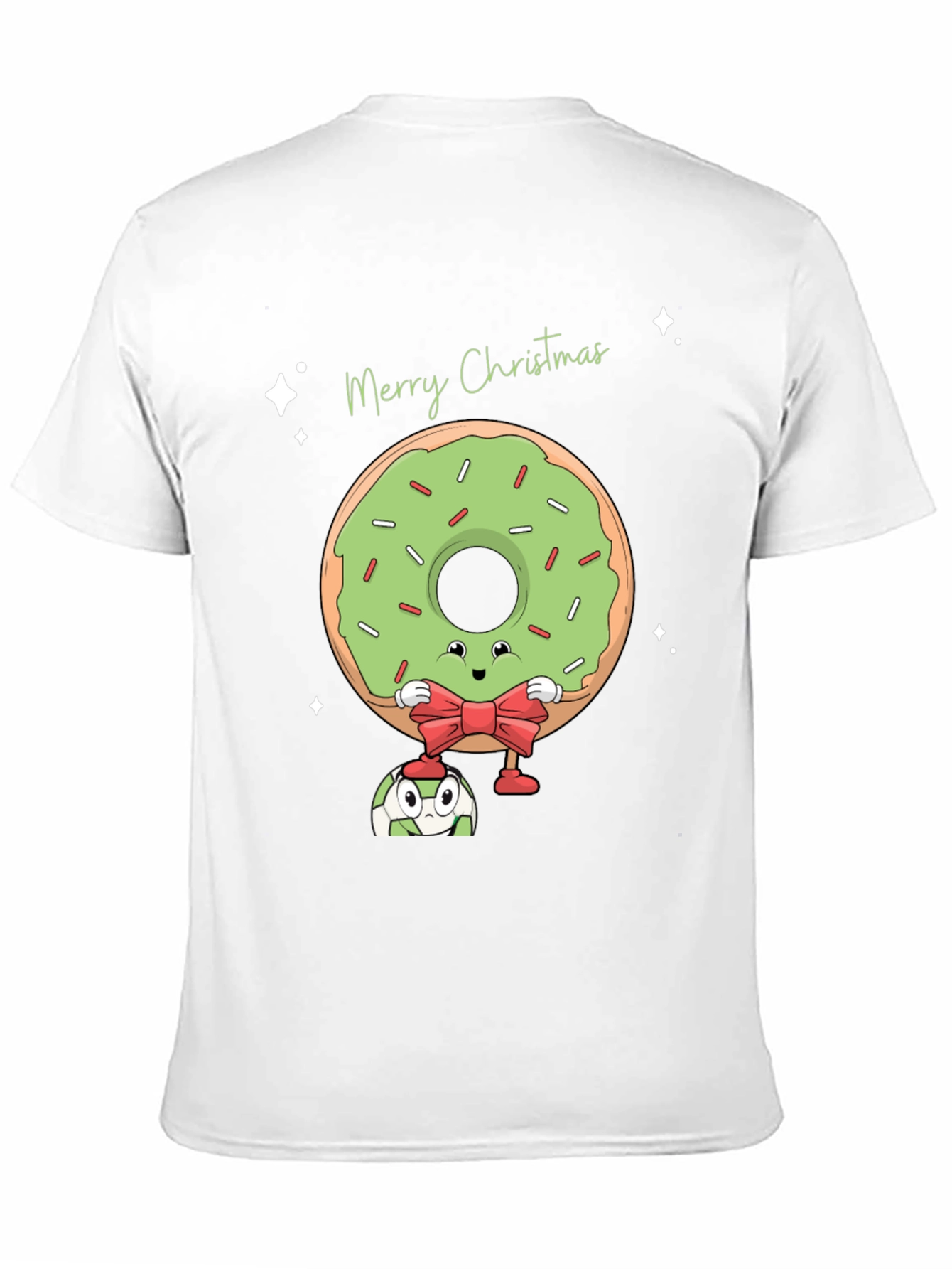 Merry Christmas Donut Graphic Tee