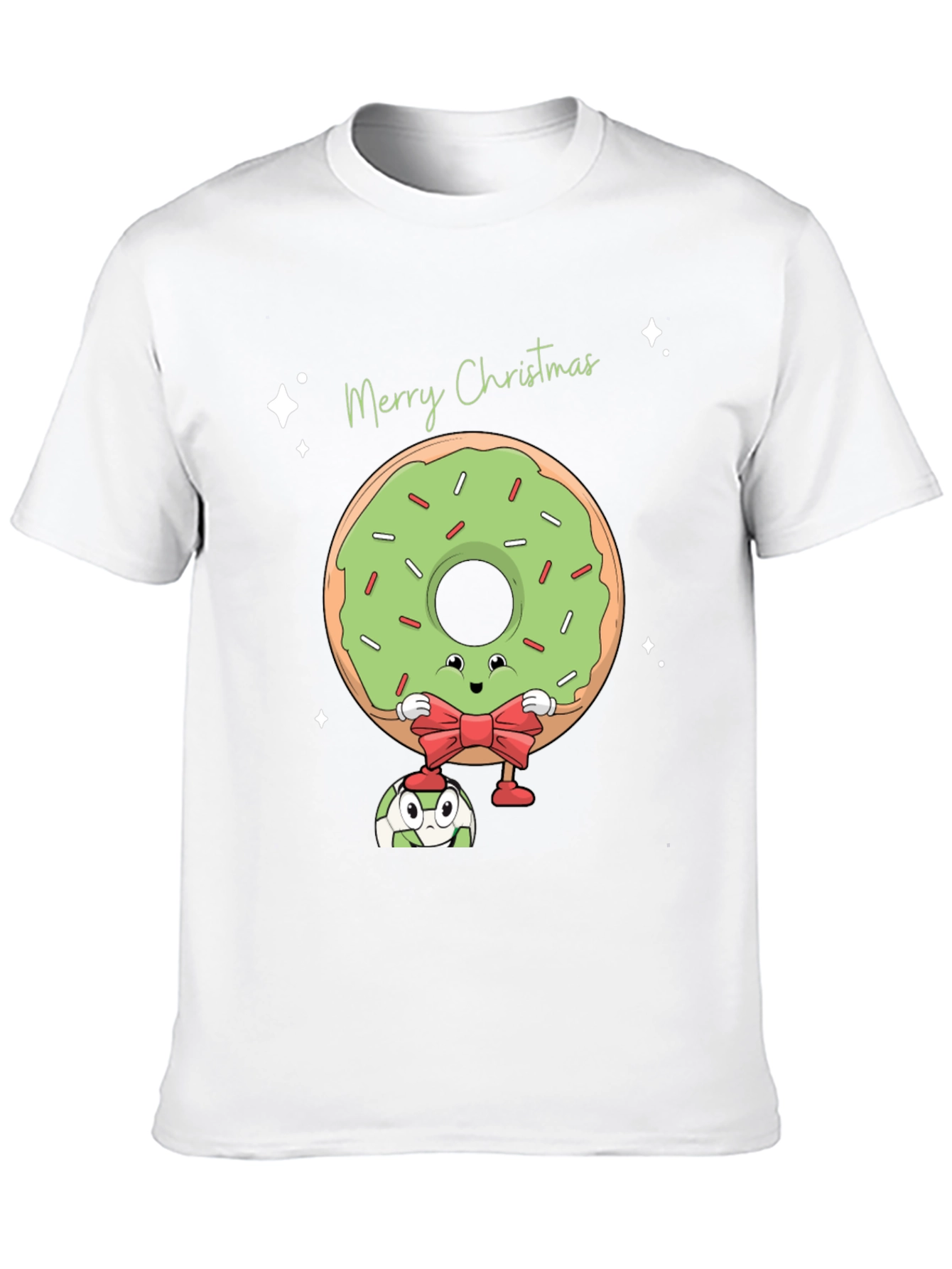 Merry Christmas Donut Graphic Tee