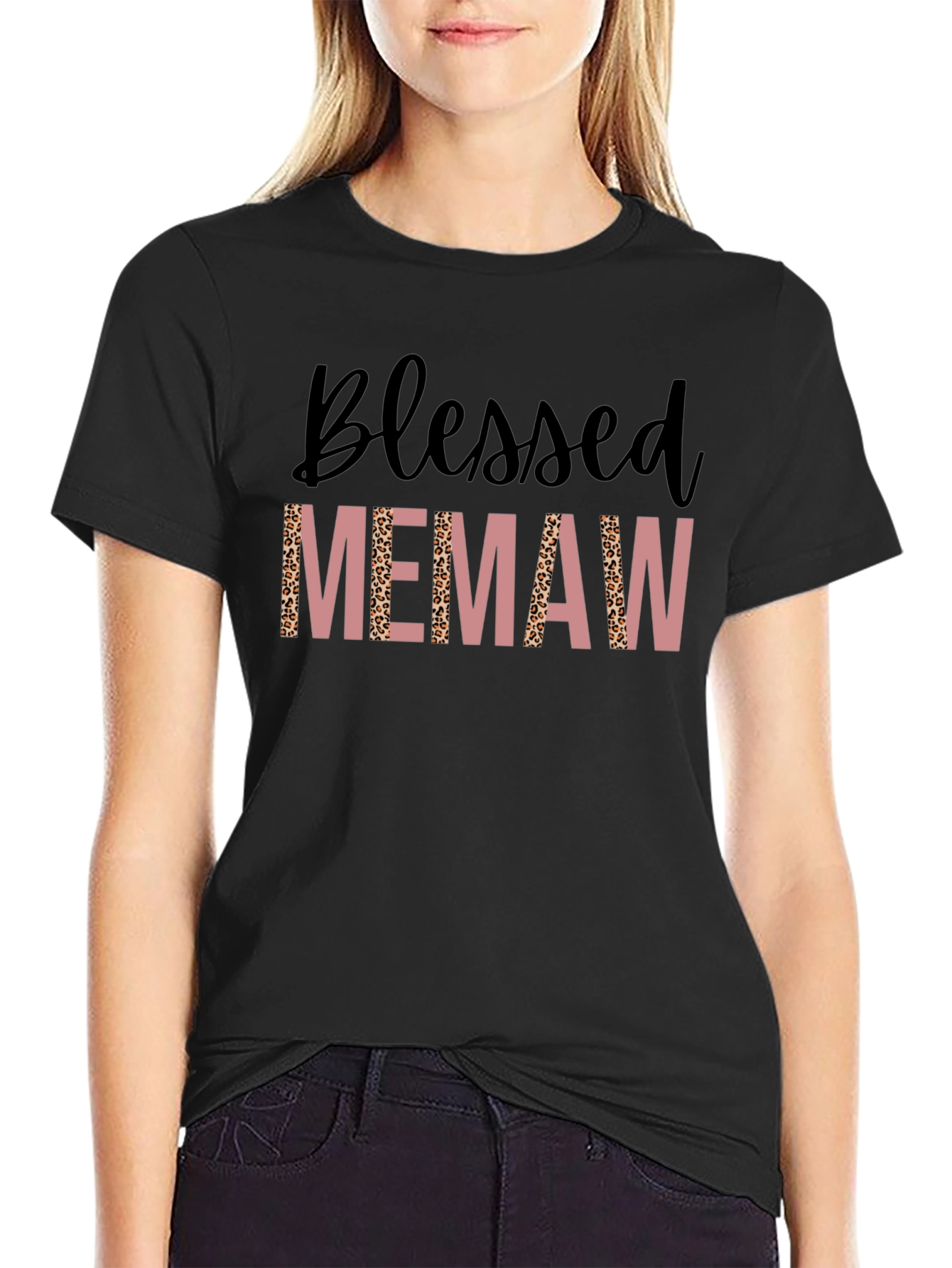 Blessed Memaw Graphic T-Shirt