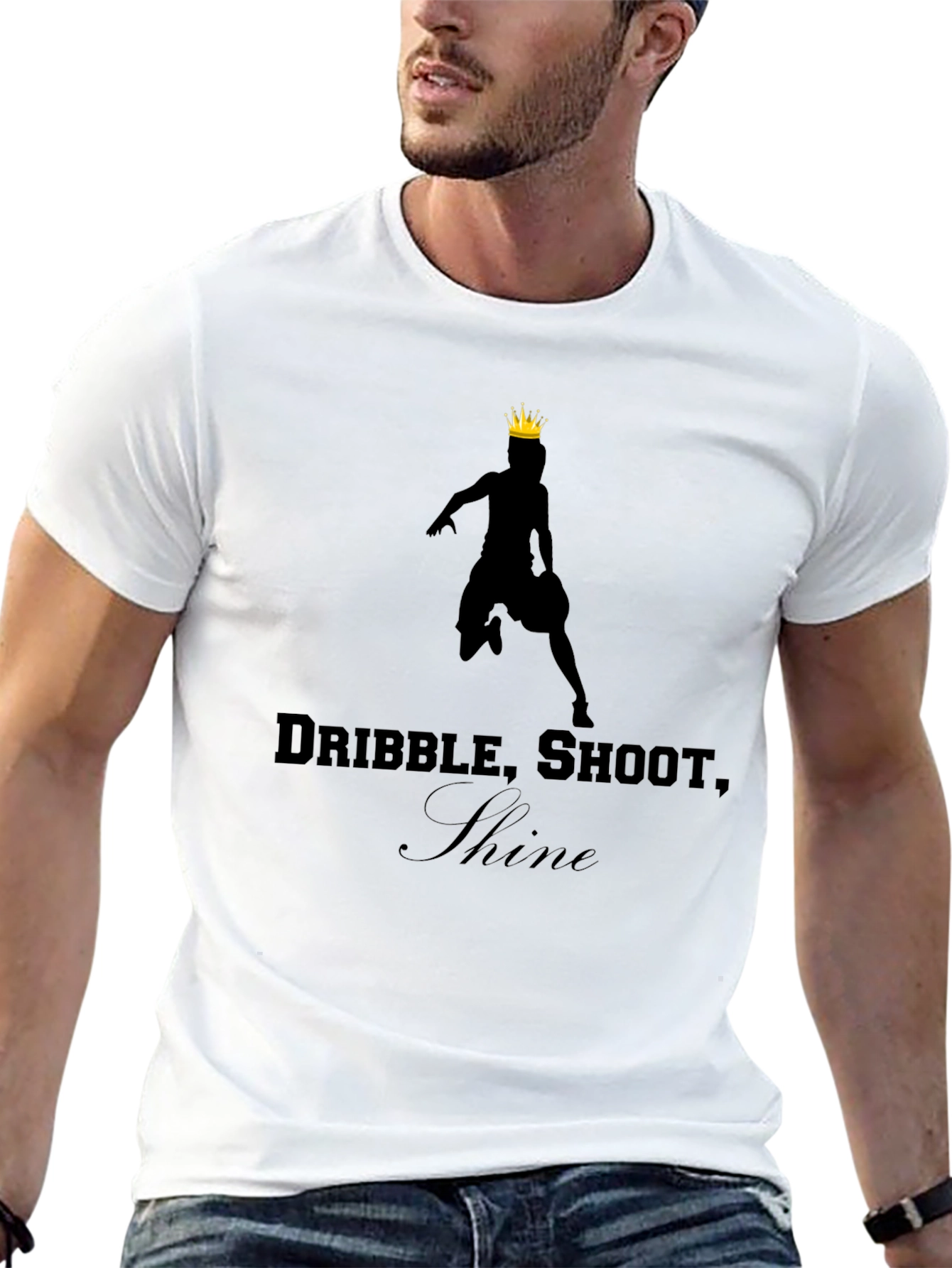 Dribble Shoot Shine Tee