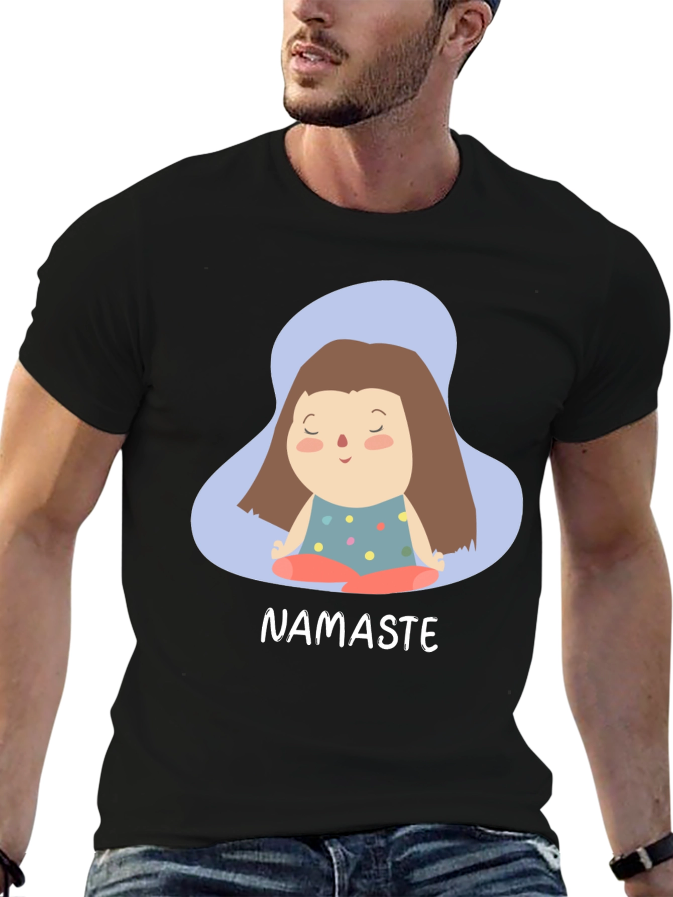 Namaste Yoga Graphic T-Shirt