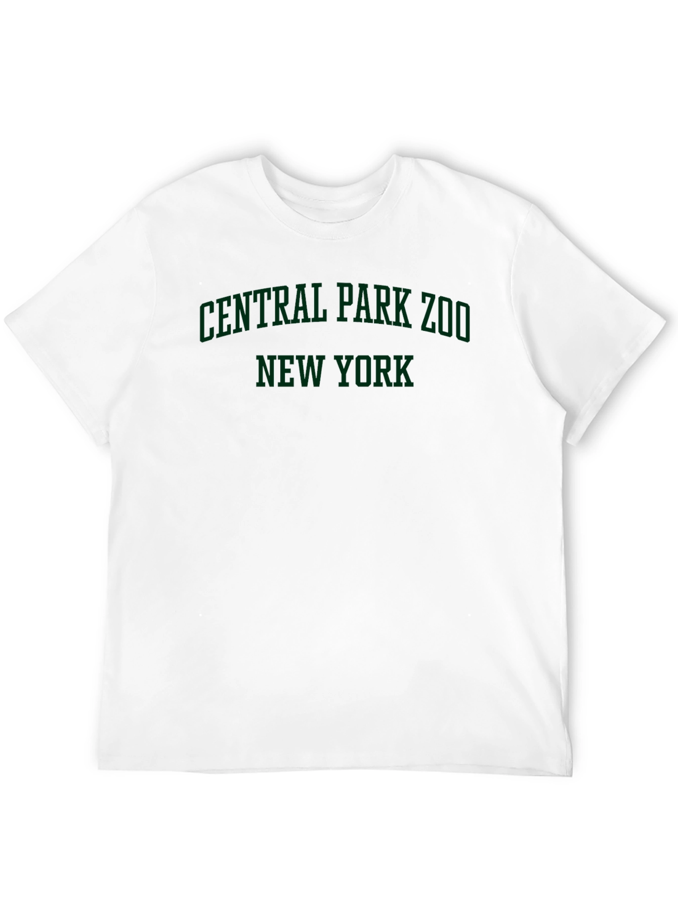 Central Park Zoo New York Black T-Shirt